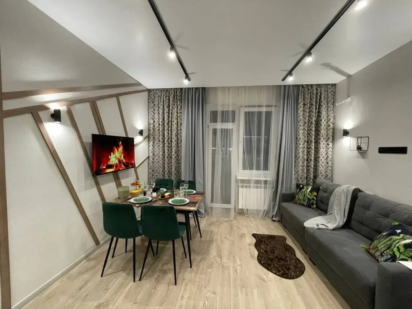 Квартира Уютный Апарт Шик Рядом с Рыбной Деревней