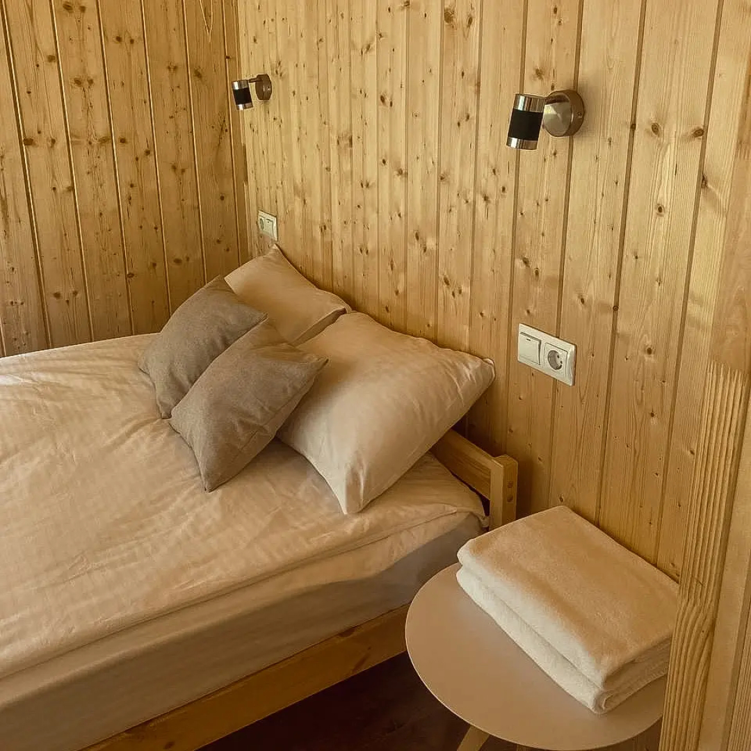 Частный дом Загородный дом в окружении леса