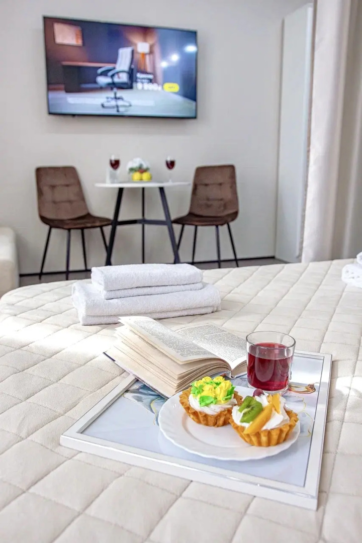 Апартаменты FSF Эксклюзивная Студия С Дистанционным Заездом