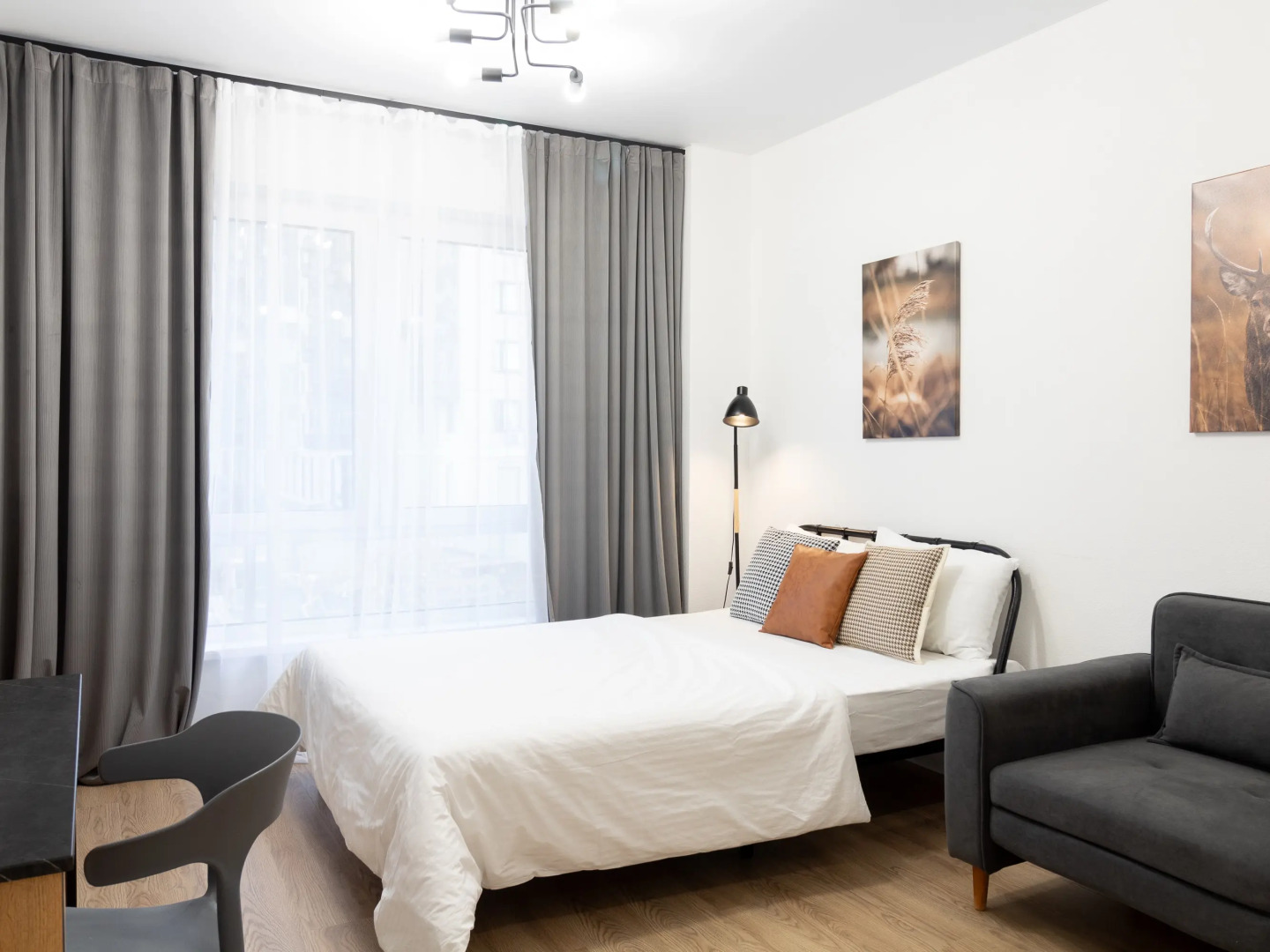 Апартаменты студия в жилом кoмплексе Mитинский лeс в Моcквe