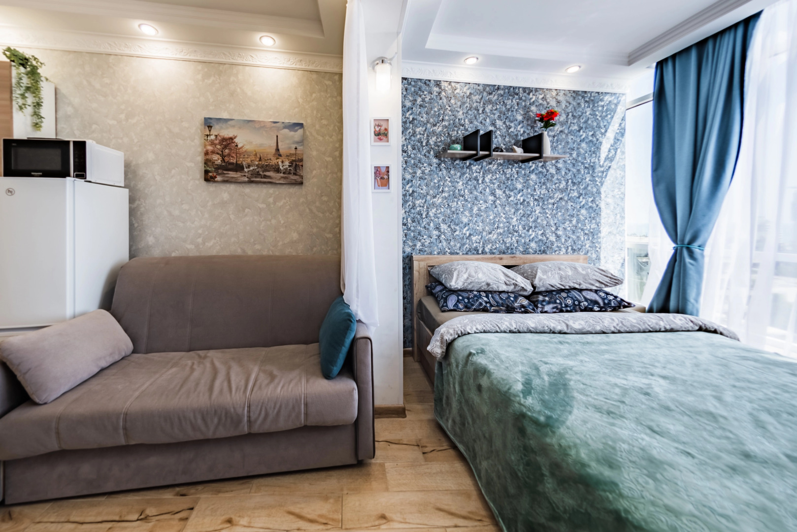 Квартира на ул Учительской с видом на море и город