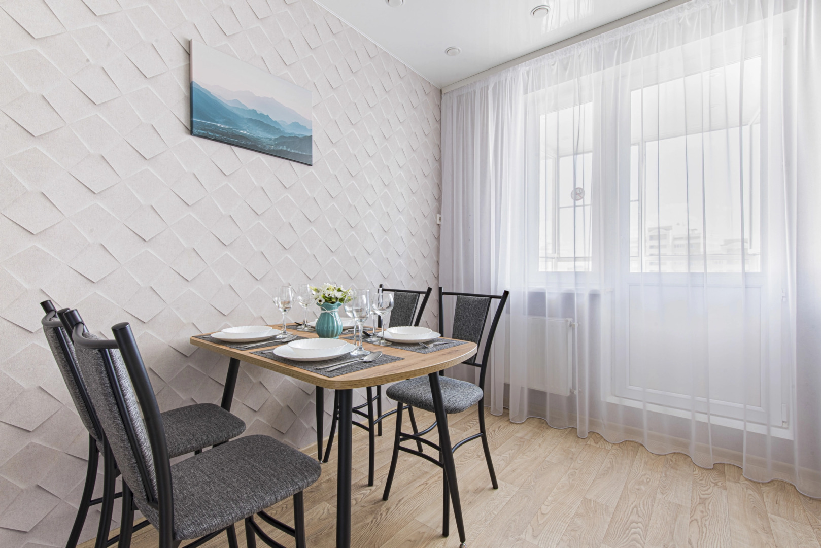 Квартира 1-к недалеко от залива на Радужной 5 от RentAp, 4 сп.места