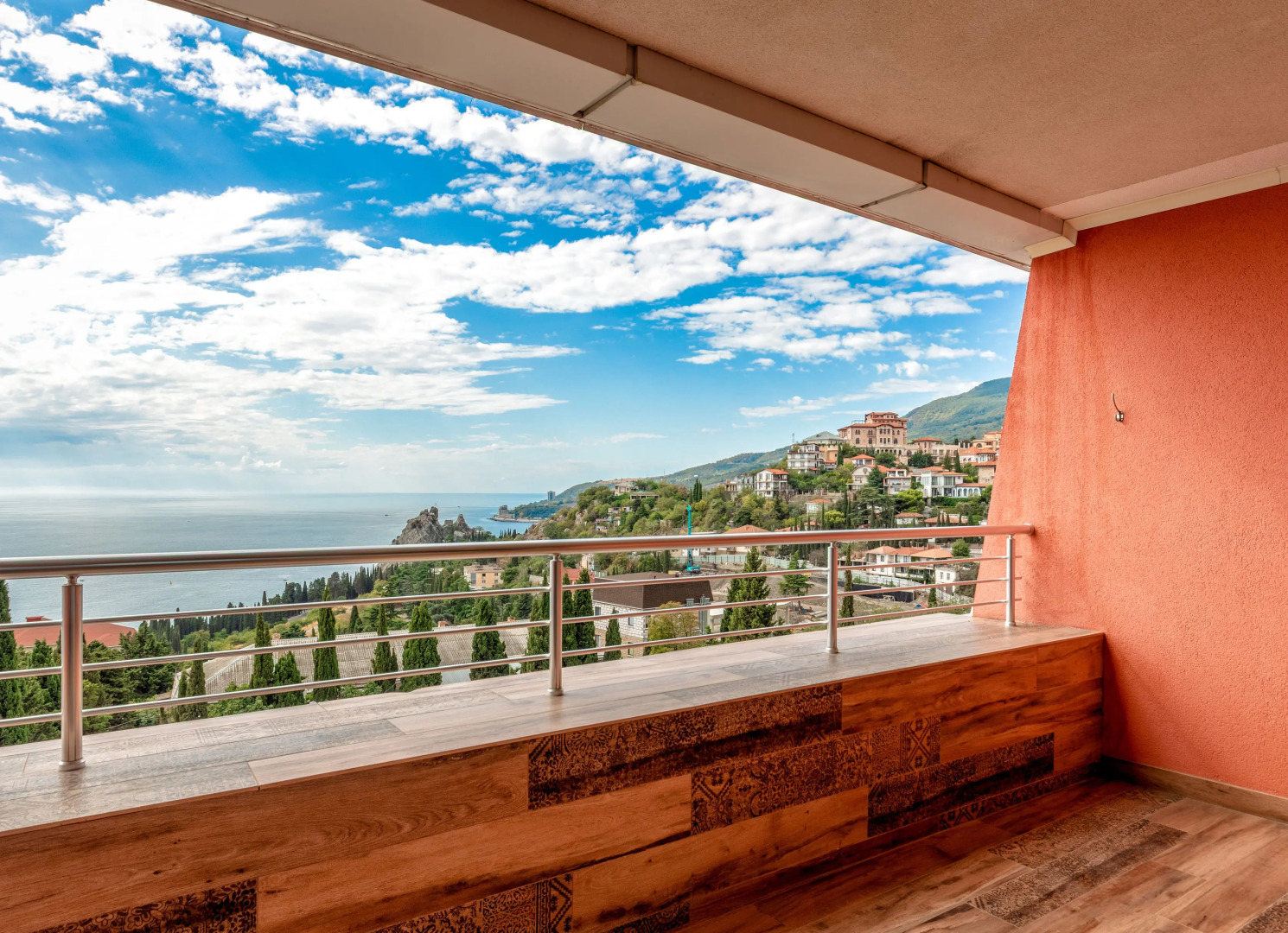 Апартаменты 116 с видом на море в современном Жилом комплексе