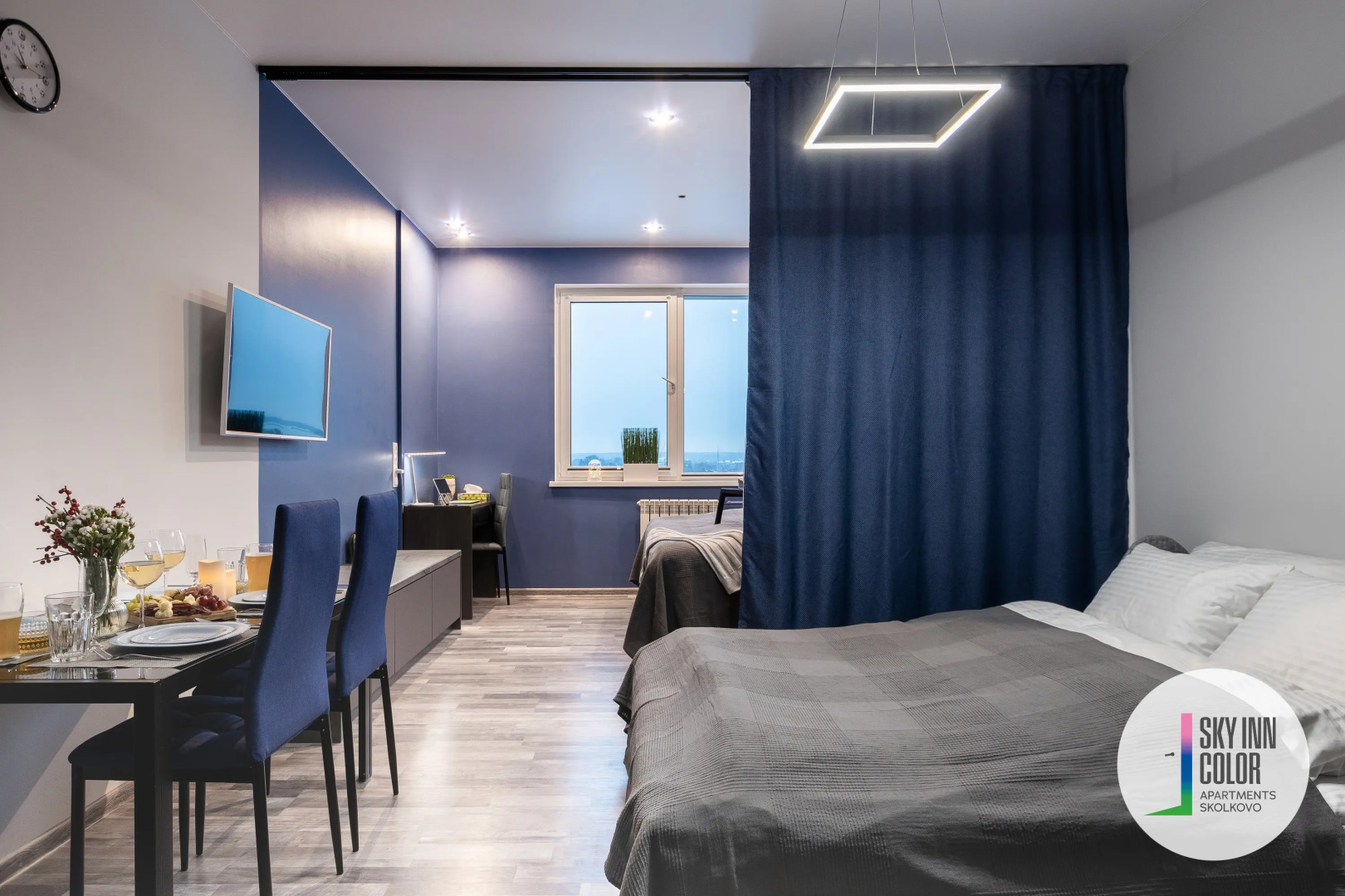 Апартаменты SKY INN Color Blue