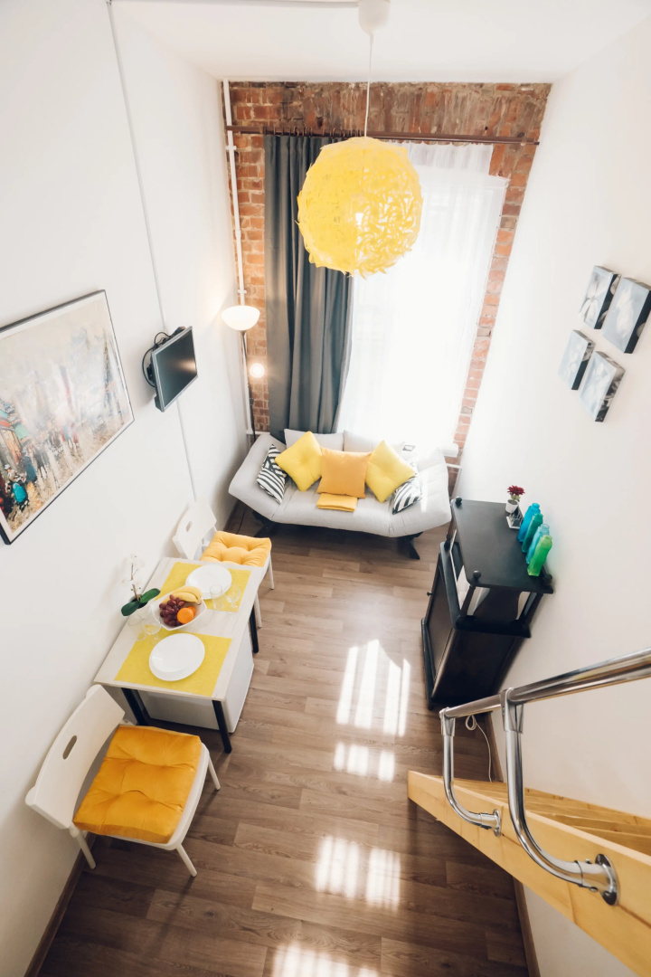 Апартаменты Двухуровневая студия LOFT 2