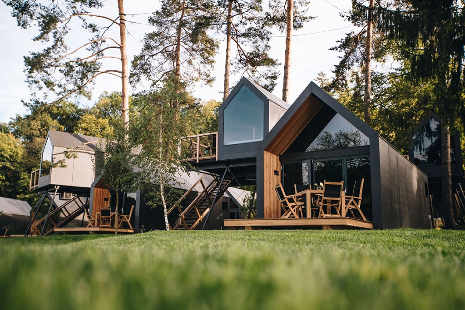 Глемпинг Chocolate Village by the river