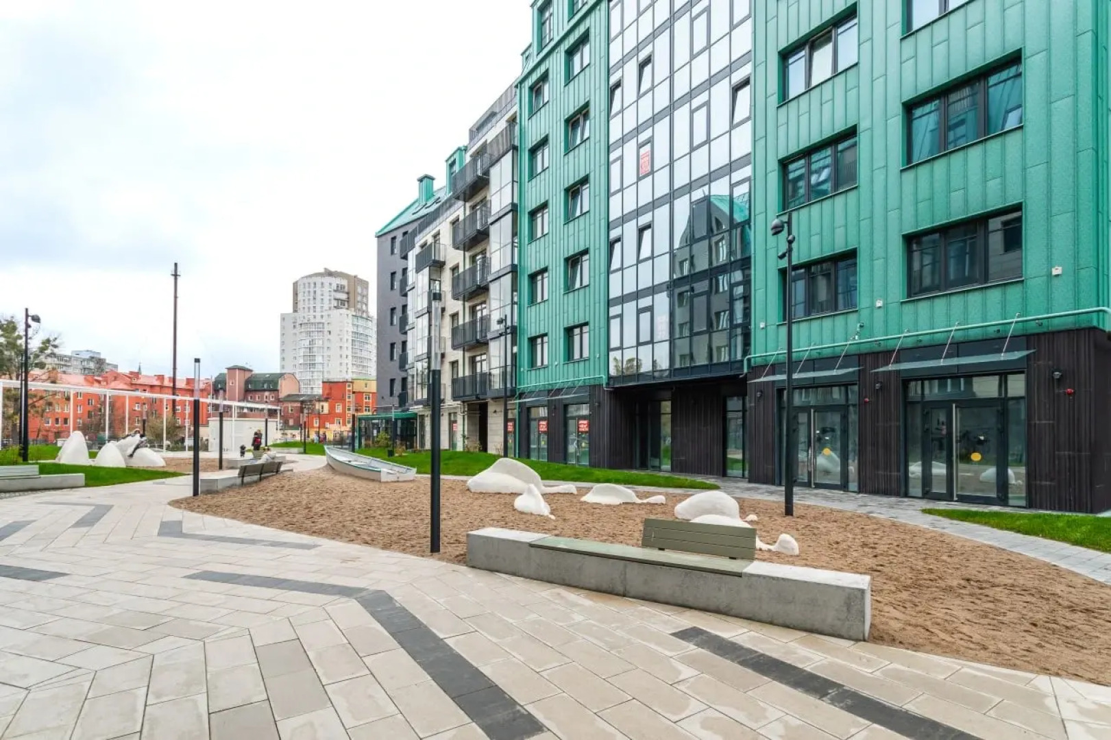 Квартира Золотая бухта с видом на реку