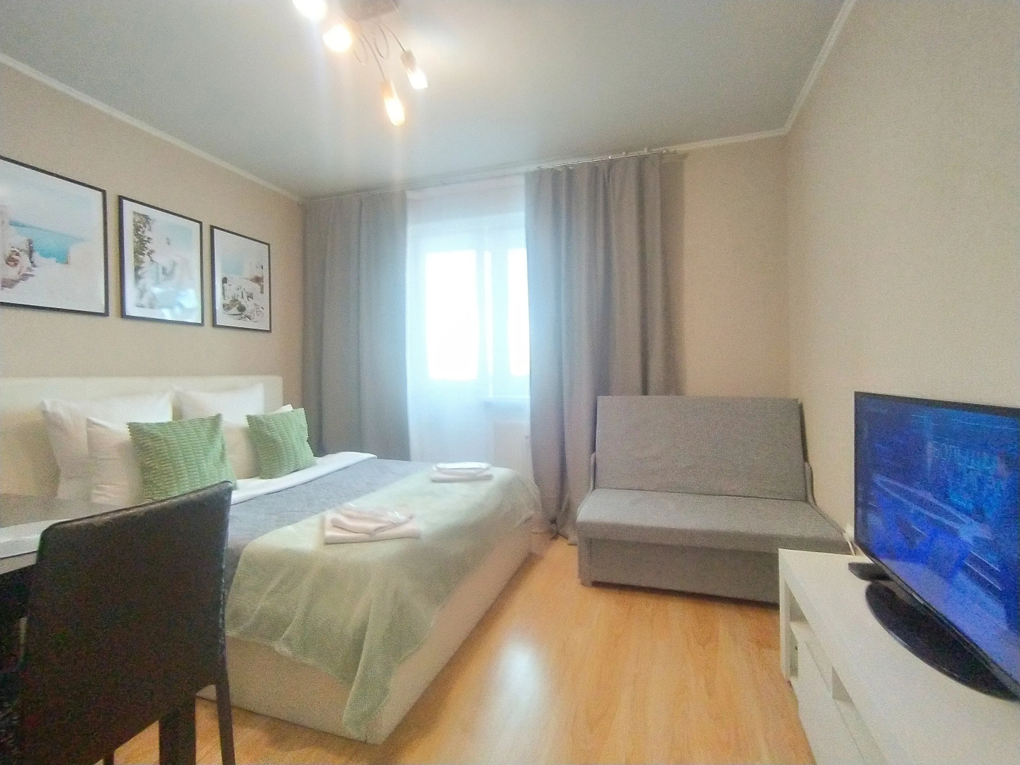 Квартира Видовая студия с панорамным балконом