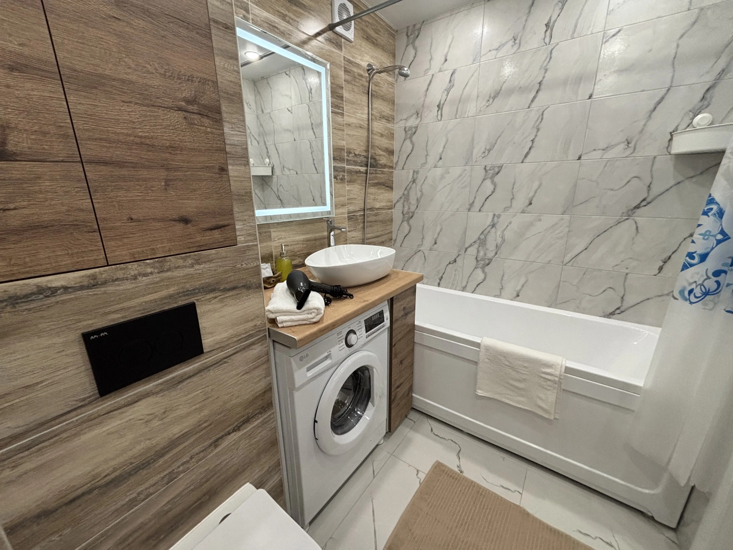 Апартаменты с дизайнерским ремонтом  возле Калужских Терм и рядом с Музеем Космонавтики