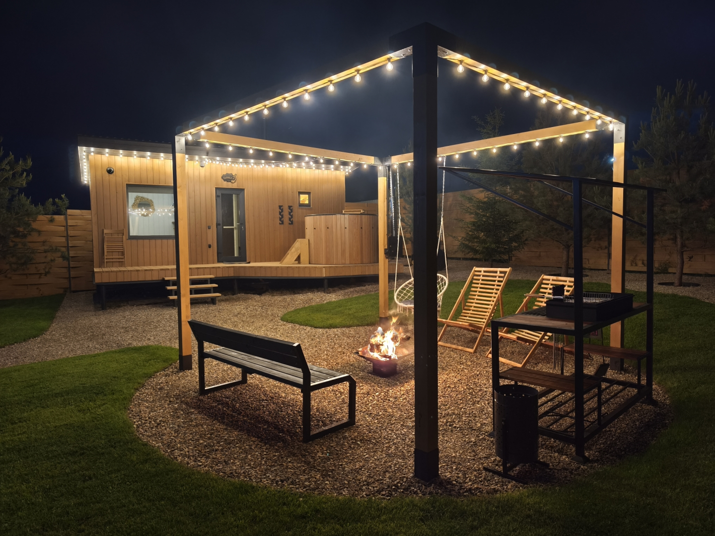 Частный дом Загородный Skandi рыбка