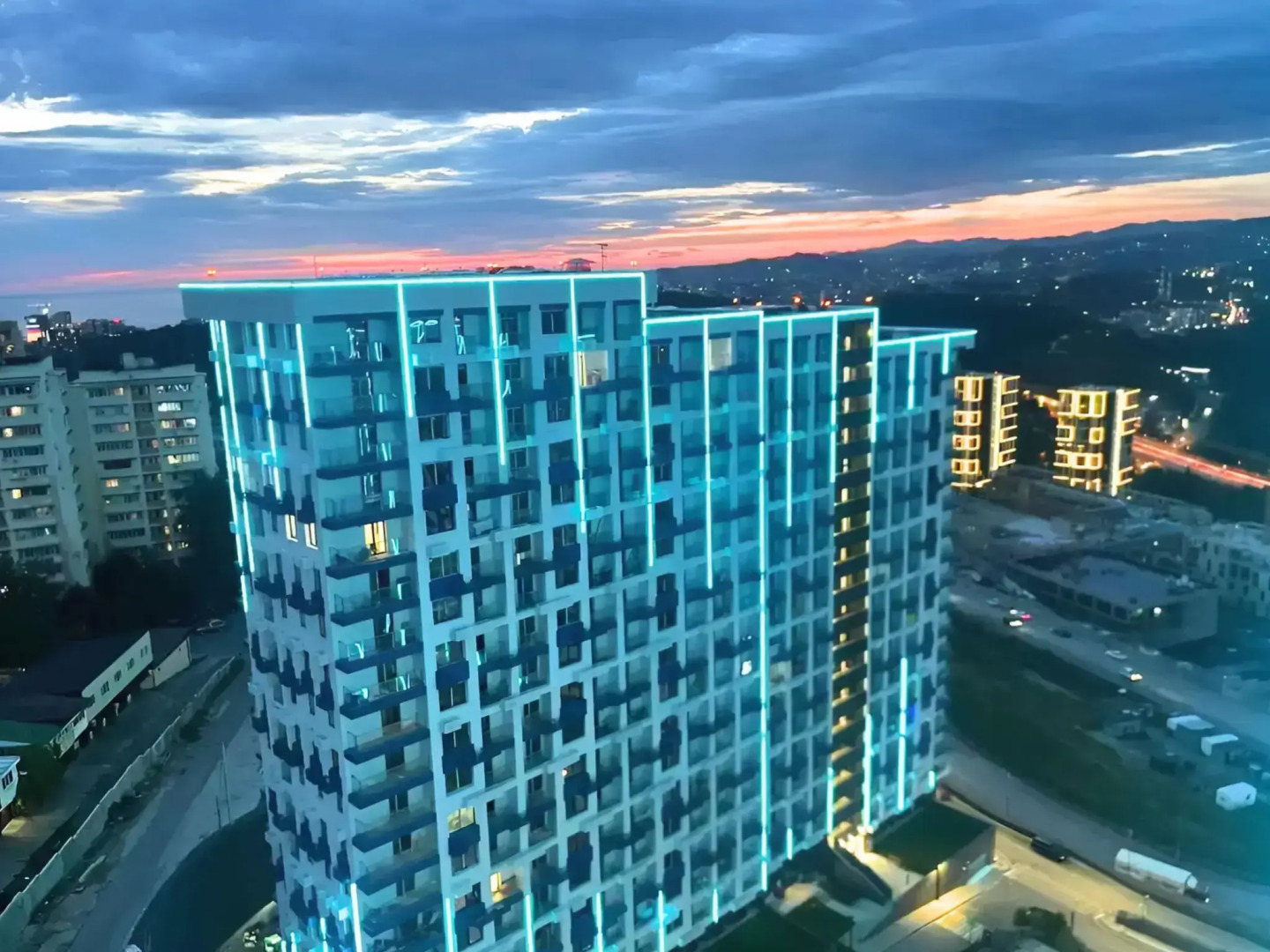 Апартаменты ЖК Кислород с видом на море 38 кв м