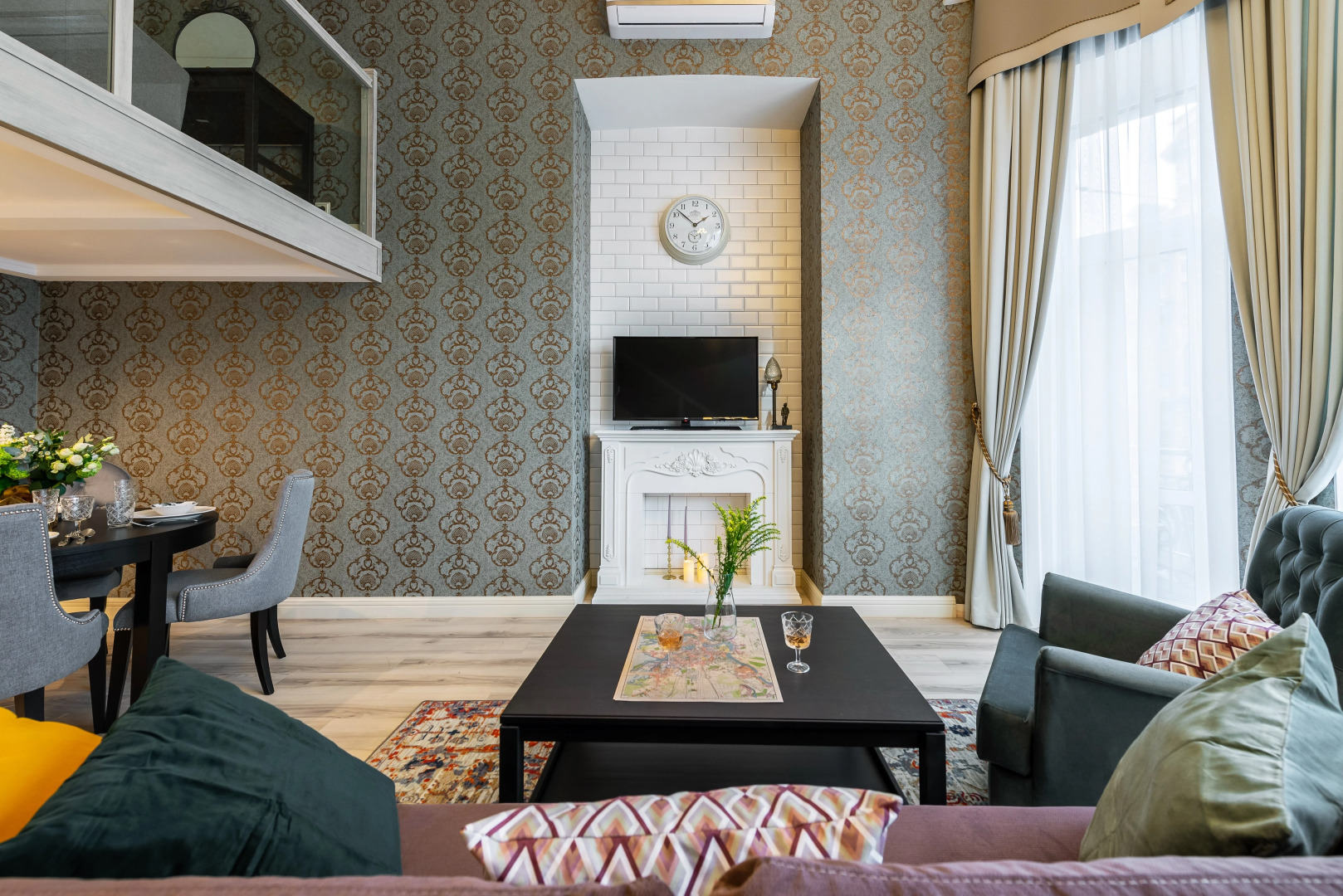 Апартаменты D на Чайковского с одной спальней №2