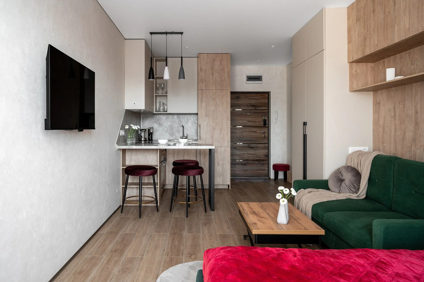 Апартаменты Red Apartments Атлантис апартамент Гермес