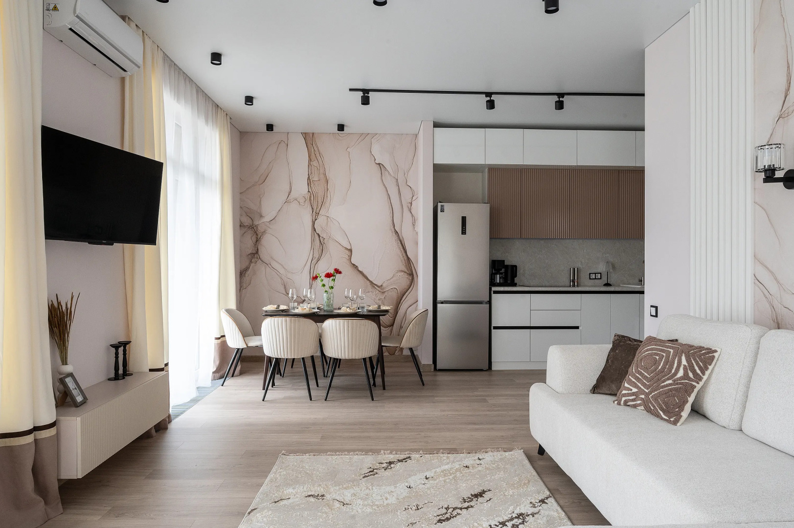 Апартаменты просторные в Дагомысе