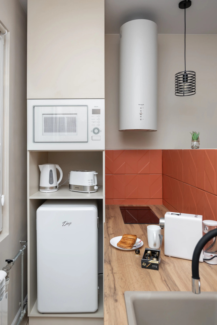 Квартира яркая стильная умная