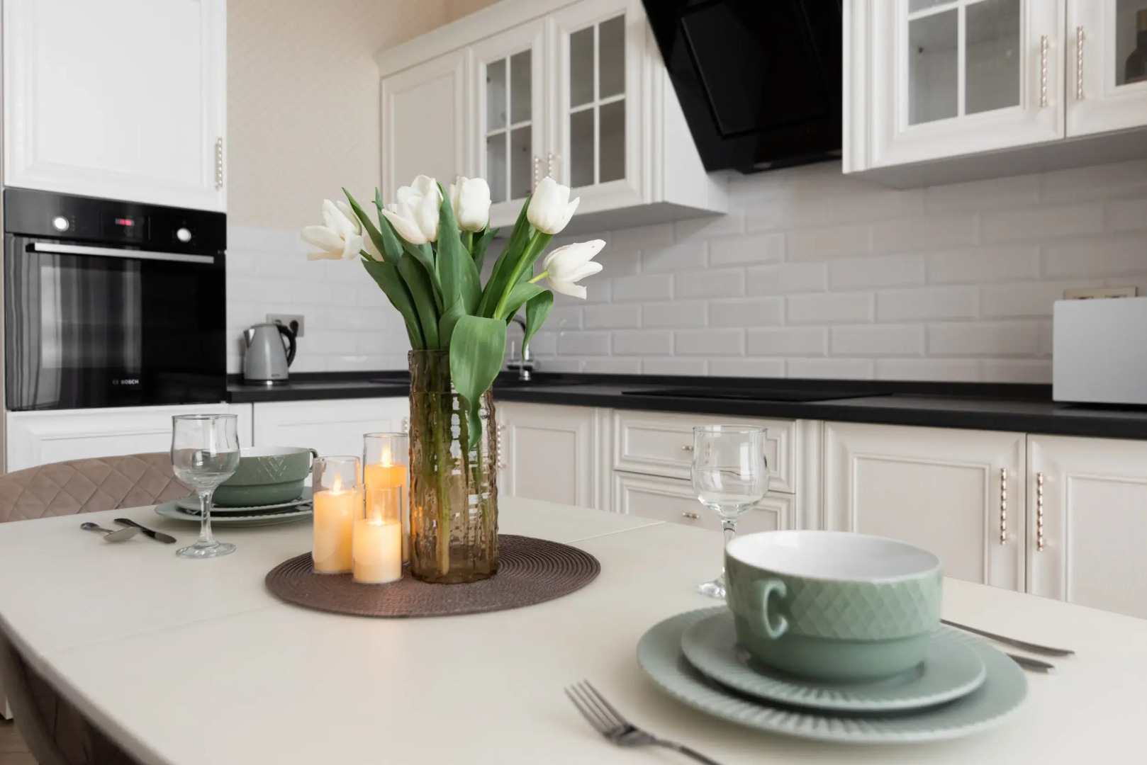 Апартаменты в центре с видом на город