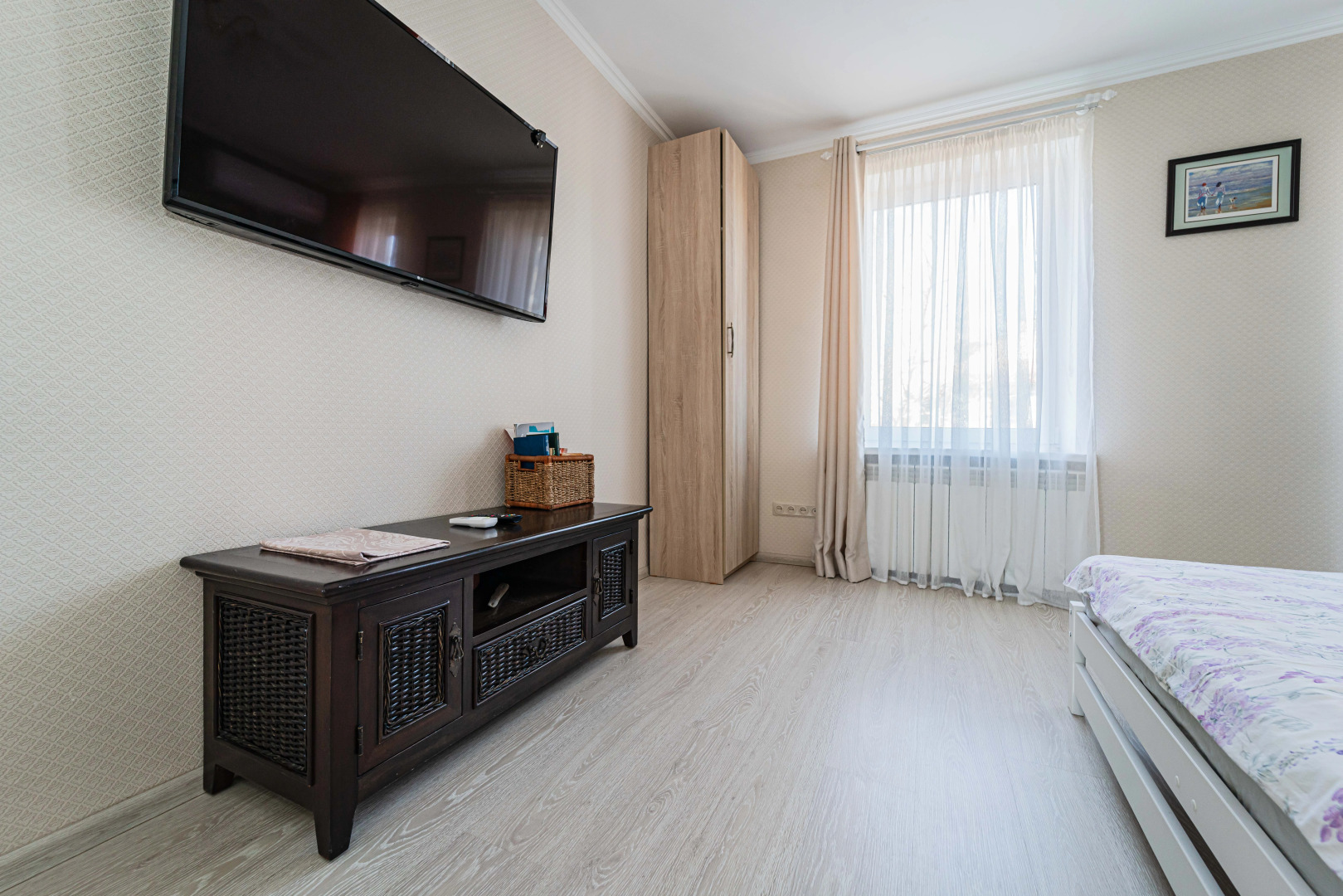 Апартаменты на пешеходной улице с 2-мя спальнями