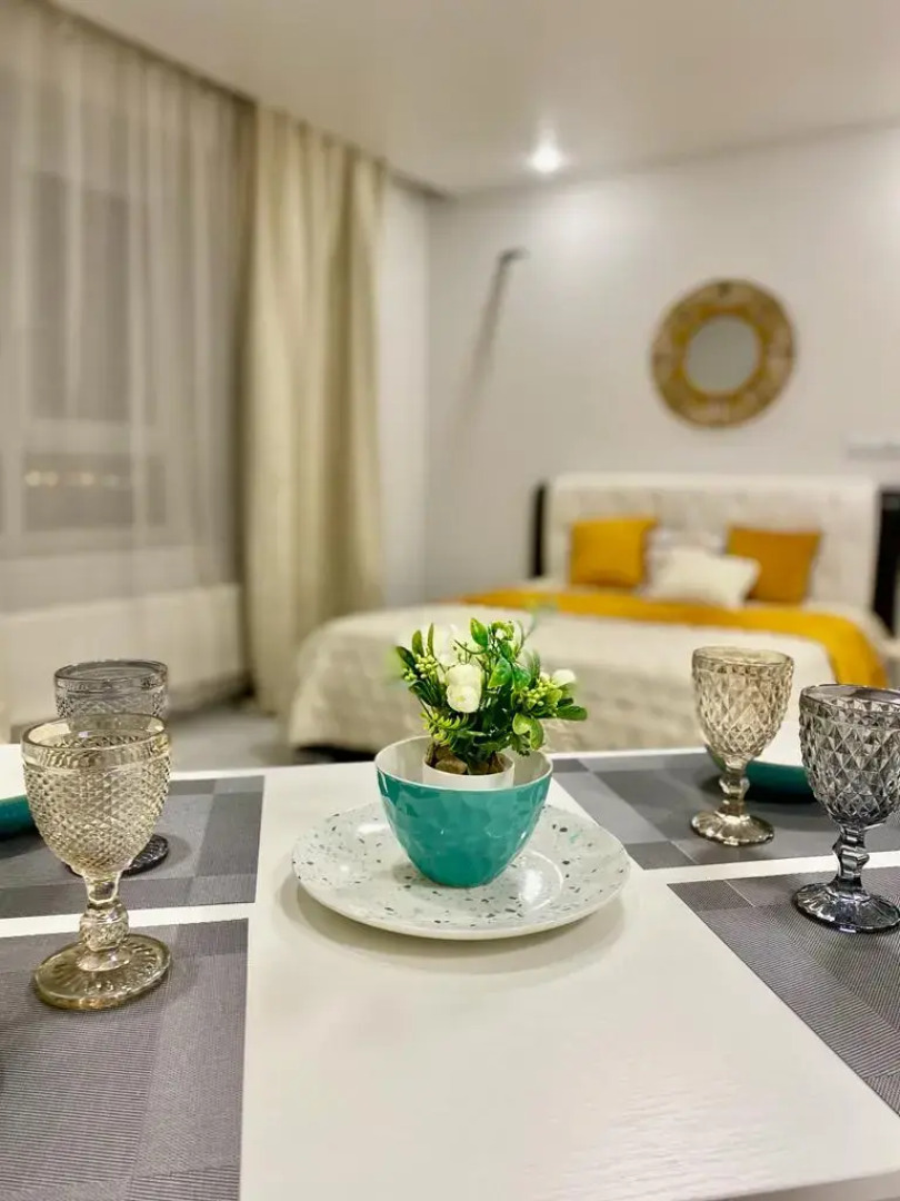 Апартаменты Люкс Нарцисс в новом ЖК Ария, рядом с аквапарком