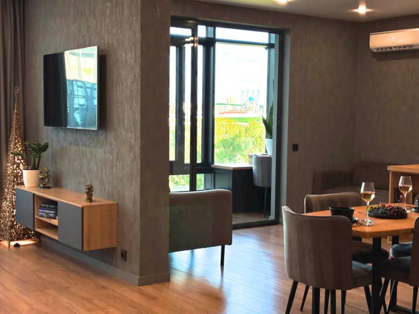 Апартаменты с панорамным видом на кремль