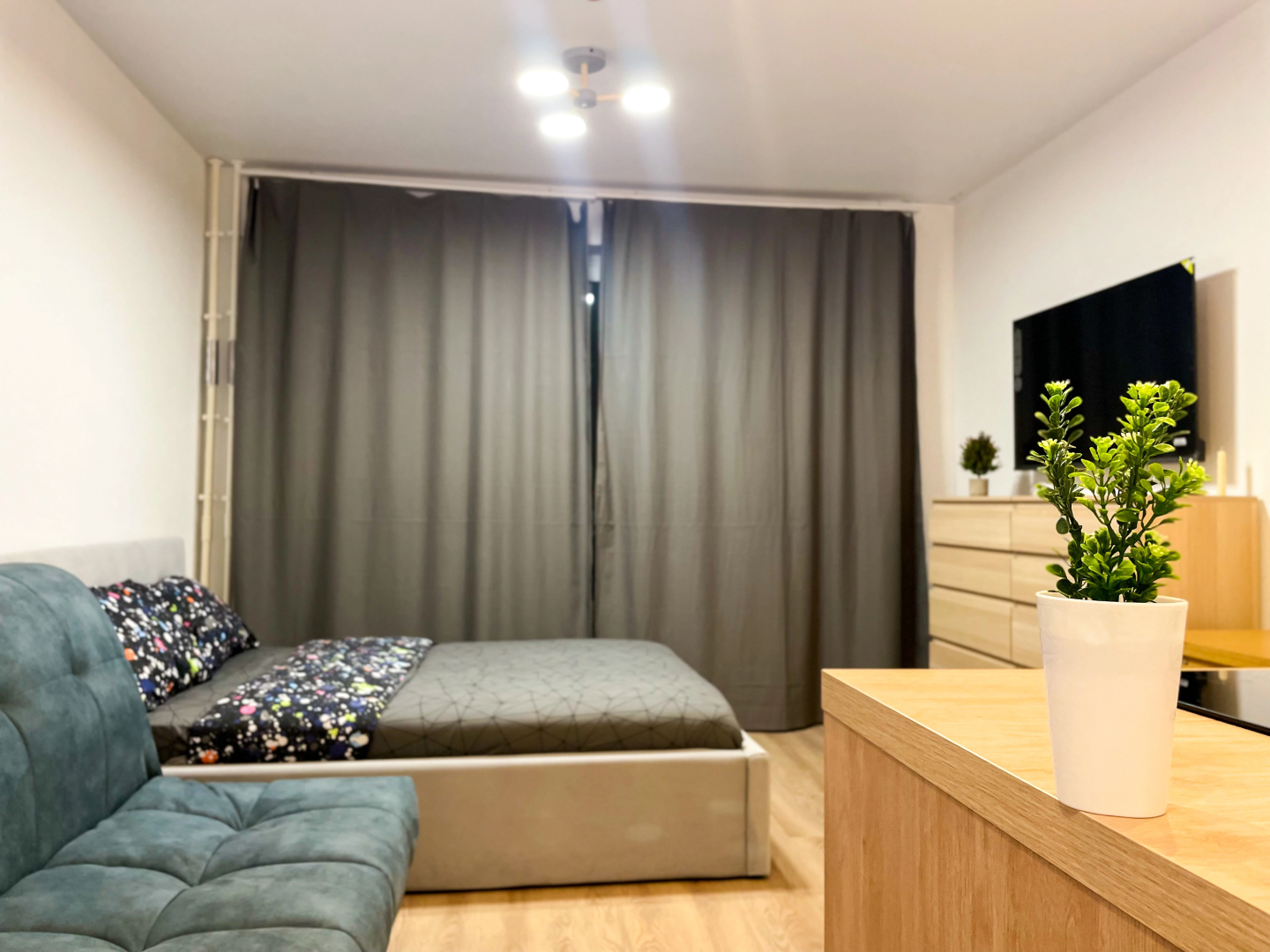 Апартаменты Квартира Студия 30 М² 14/23 Эт