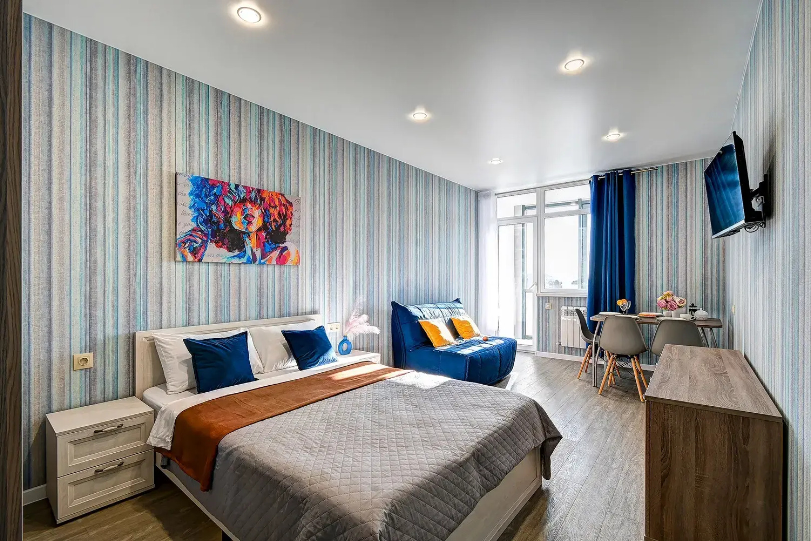 Апартаменты MorskayaSimfonya2 уютные апартаменты с балконом видом на море и бассейном на территории