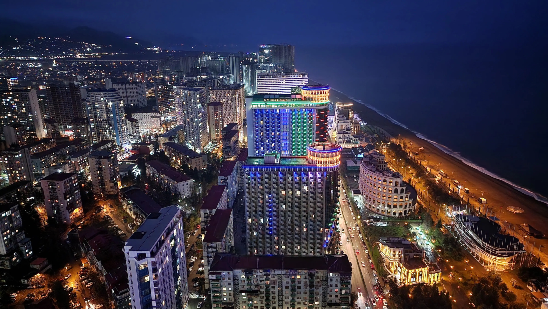 Апартаменты с видом на море на высоком этаже