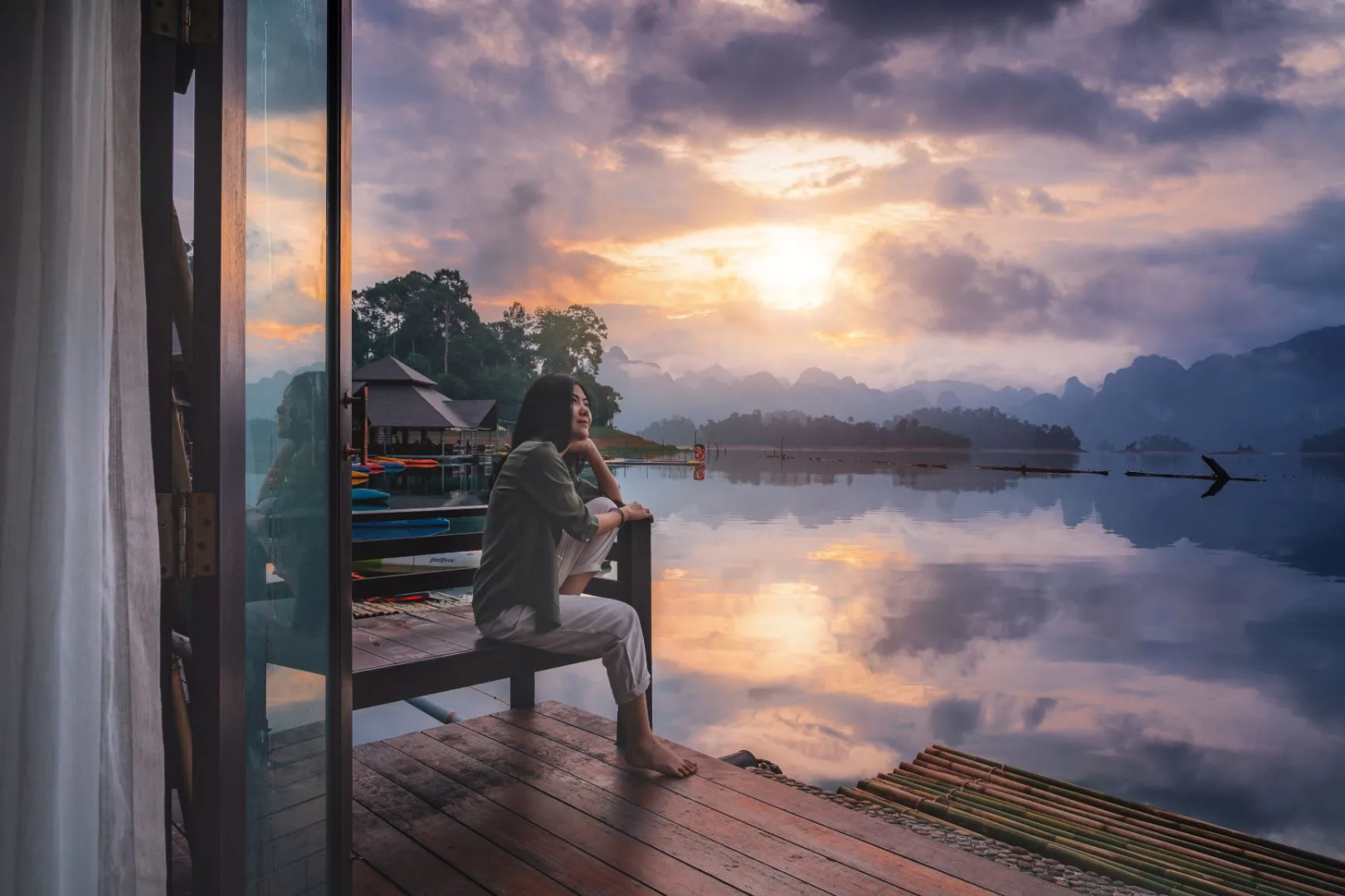 Отель 500Rai Floating Resort - Khao Sok National Park