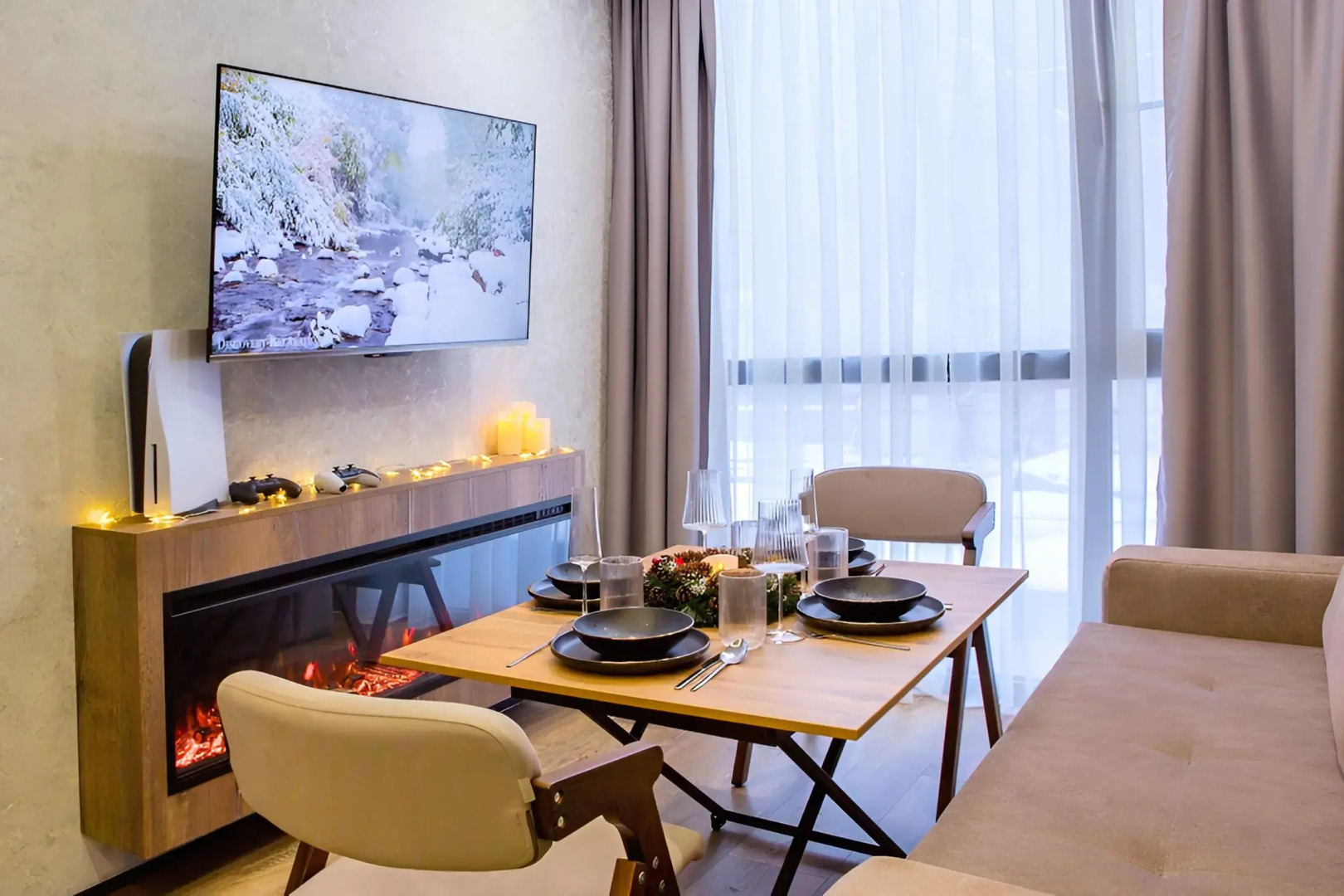 Апартаменты Двухкомнатные на Гаражной 6