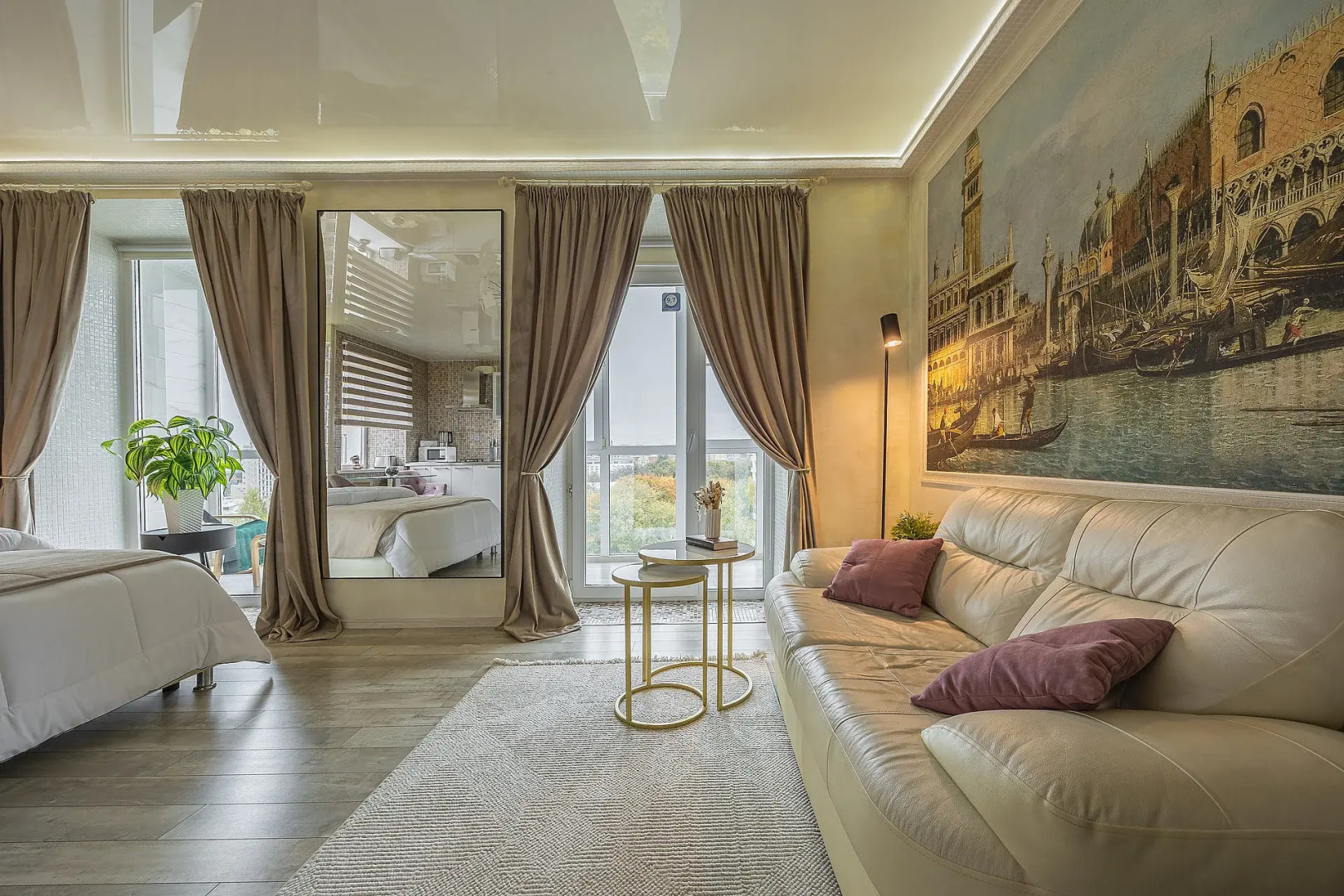 Апартаменты Как Дома на Ошарской Рядом с Парком и ТЮЗом