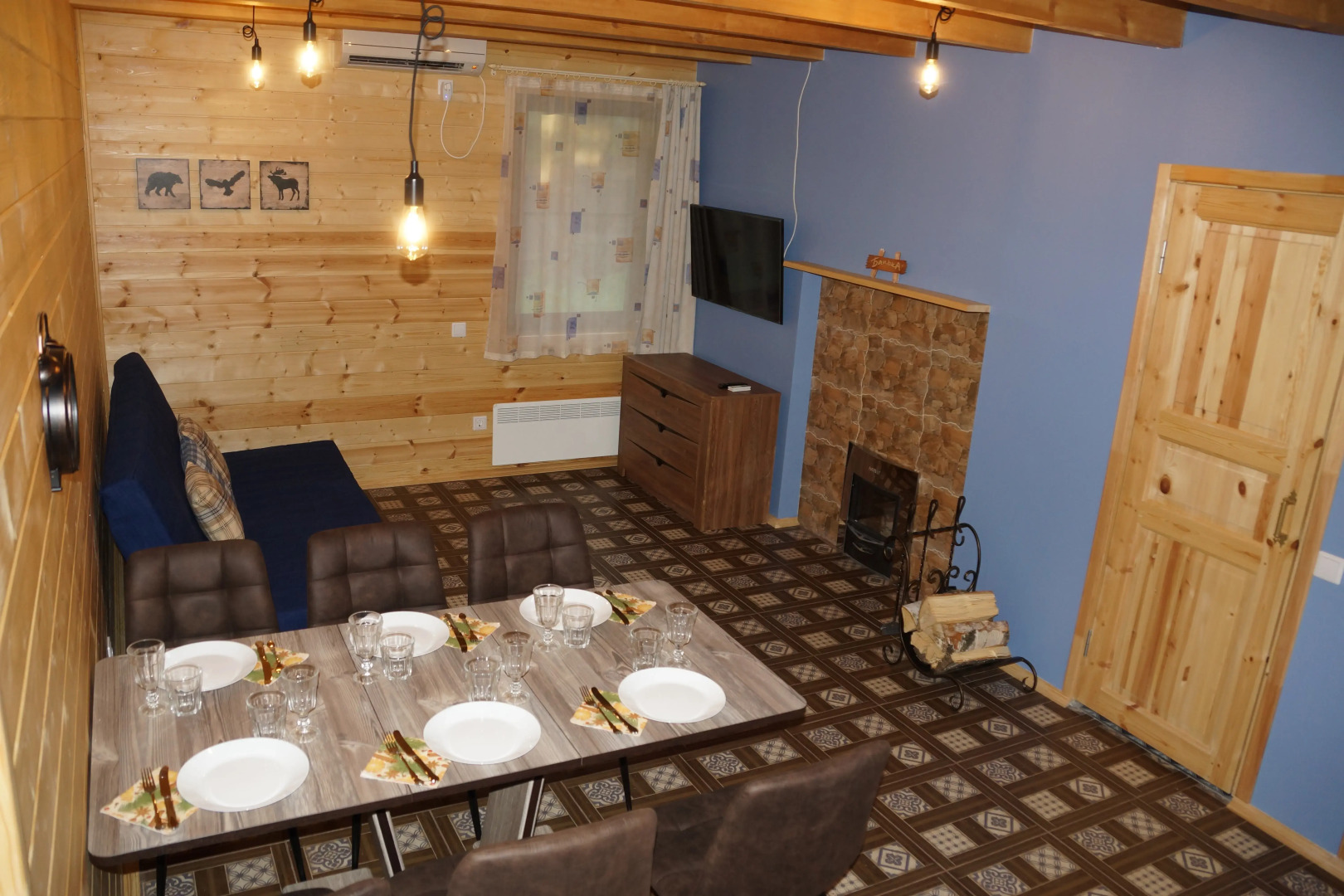 Частный дом уютный с сауной и камином