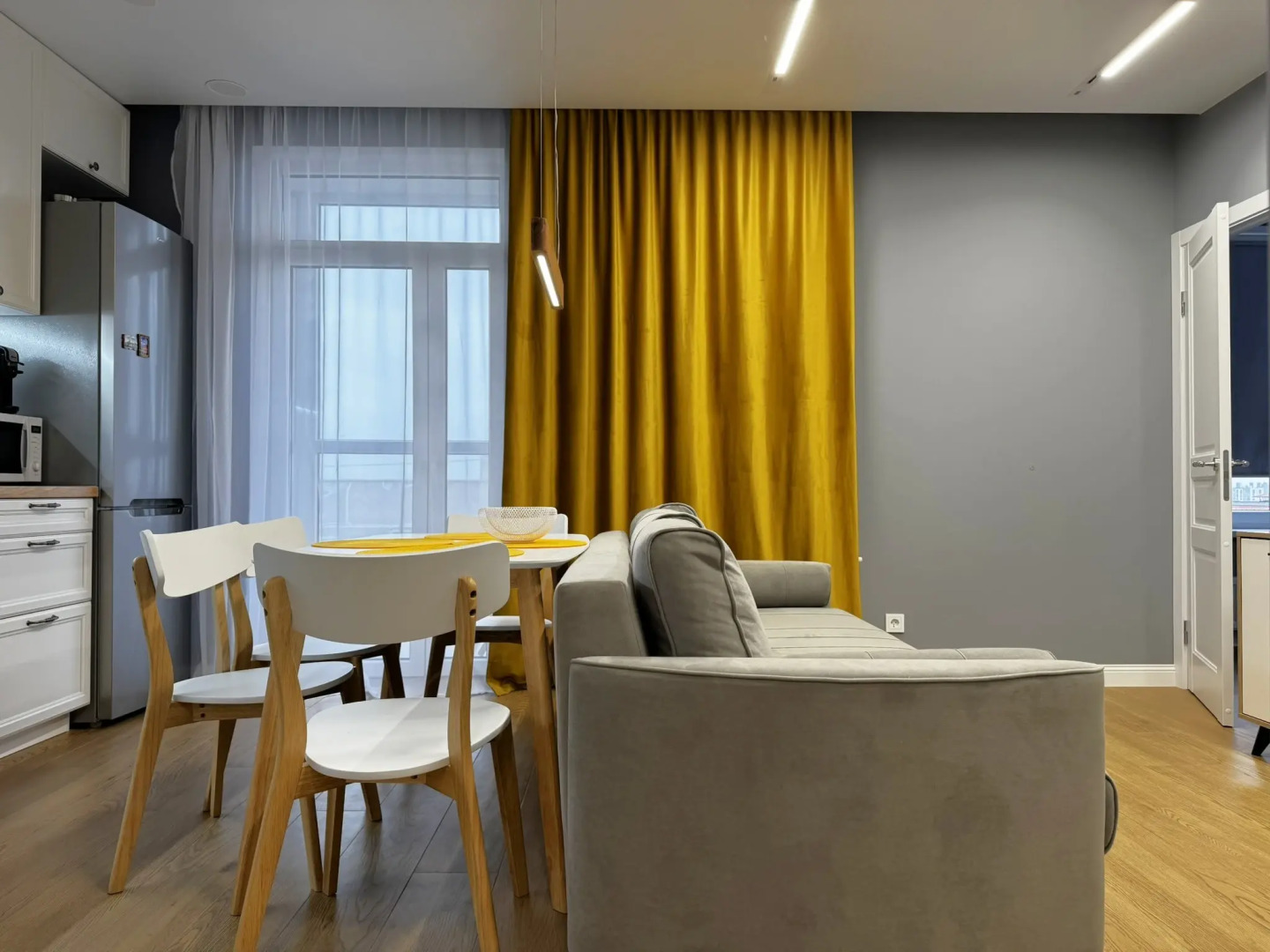 Квартира Двухкомнатные Pro.Аpartment на Октябрьской