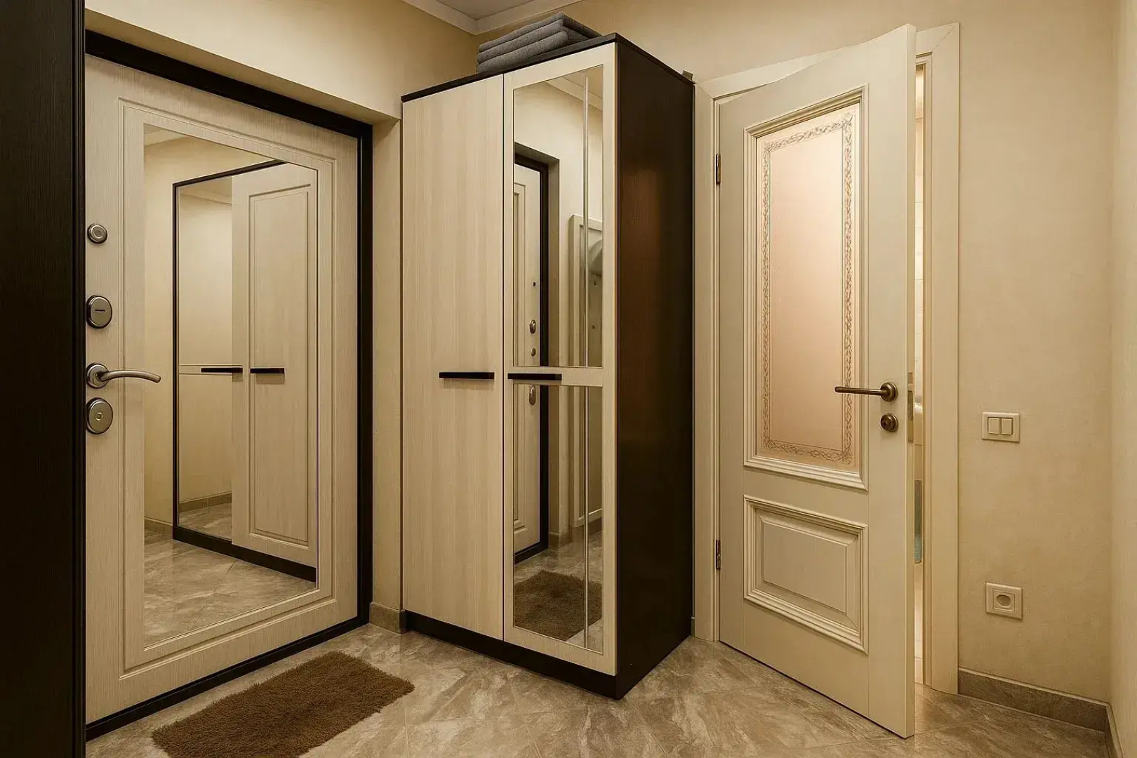 Квартира Уютная студия рядом аэропорт