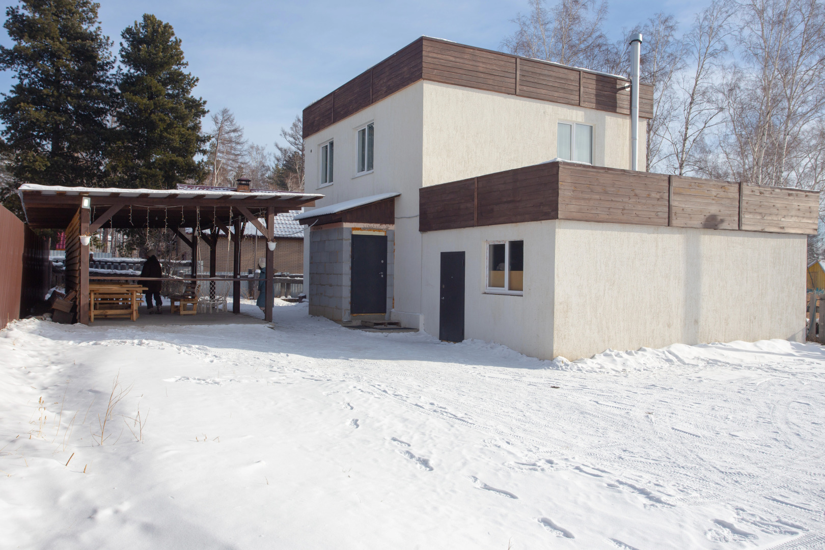 Апартаменты Уединенный дом на улице Трактовая