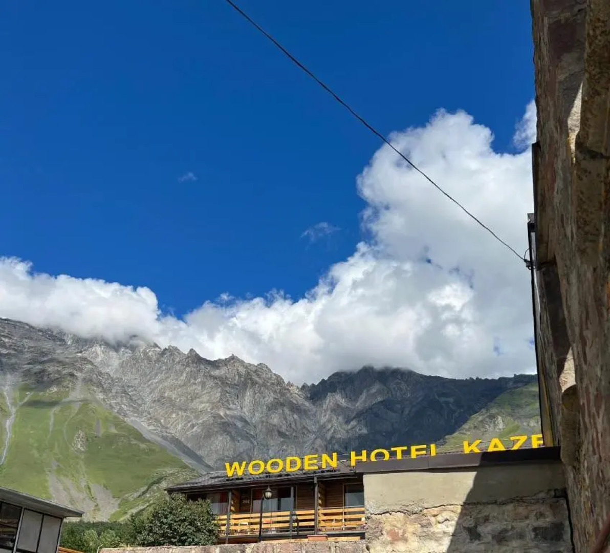 Wooden Hotel Kazbegi