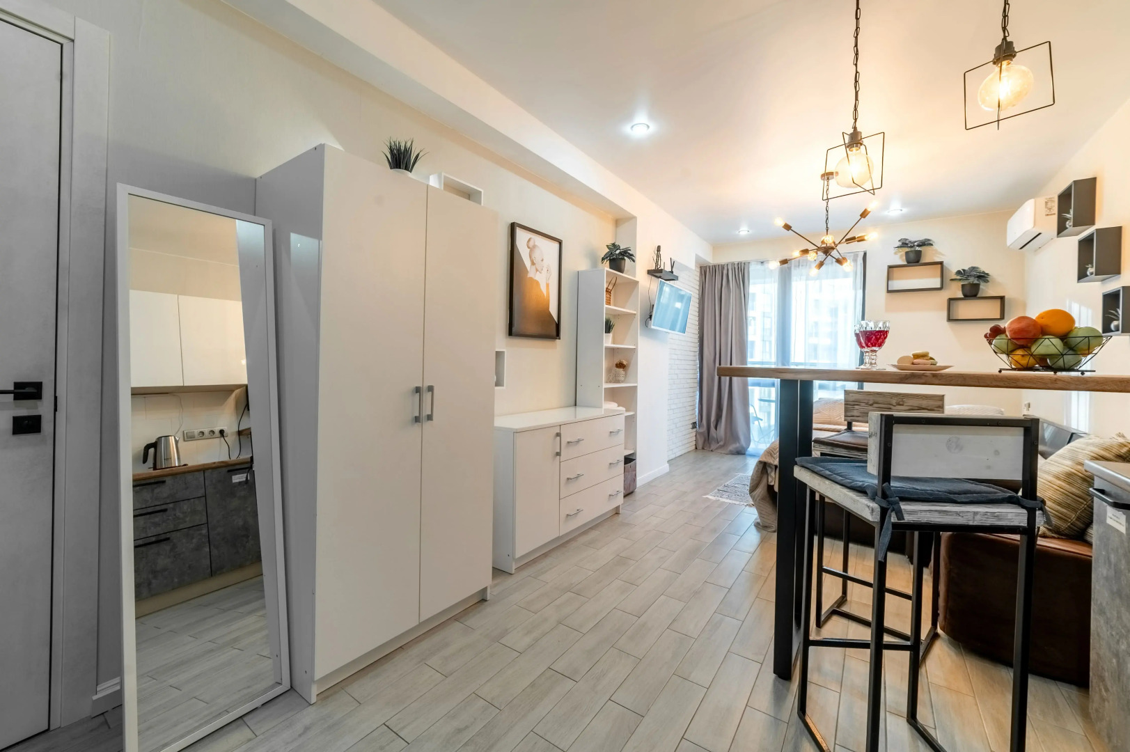 Апартаменты Sun city apartments ЖК Сокол с балконом