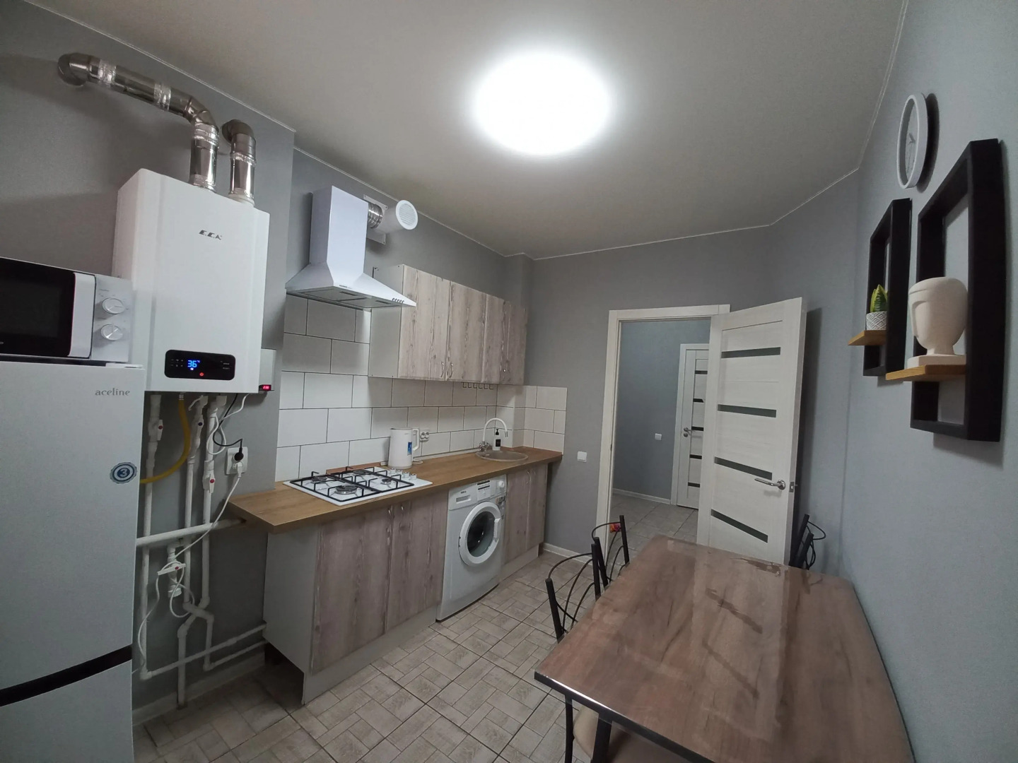 Квартира Просторная 2-к с красивым видом из окна