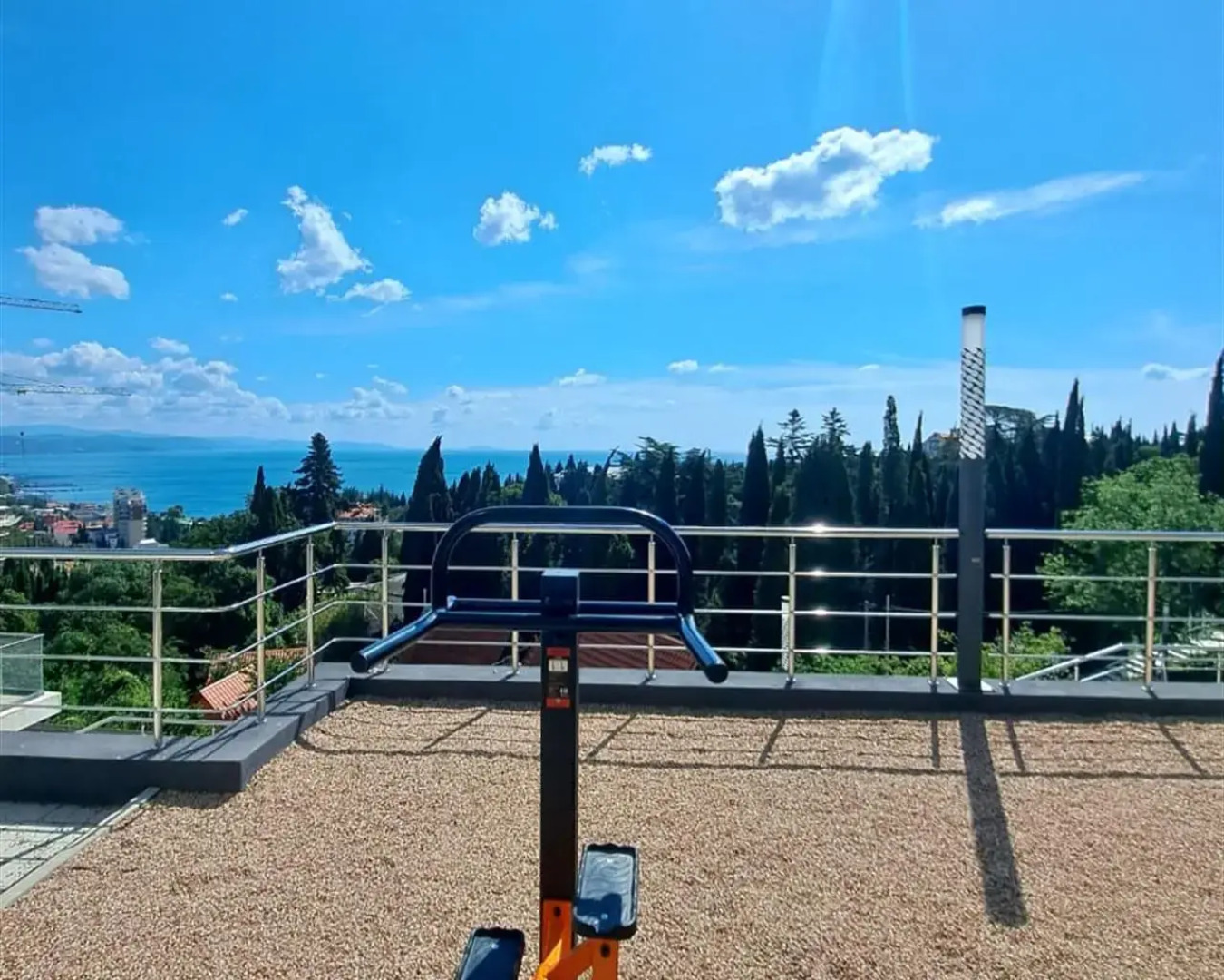 Апартаменты Крымский Рей Студия Relax Time прямой вид на море