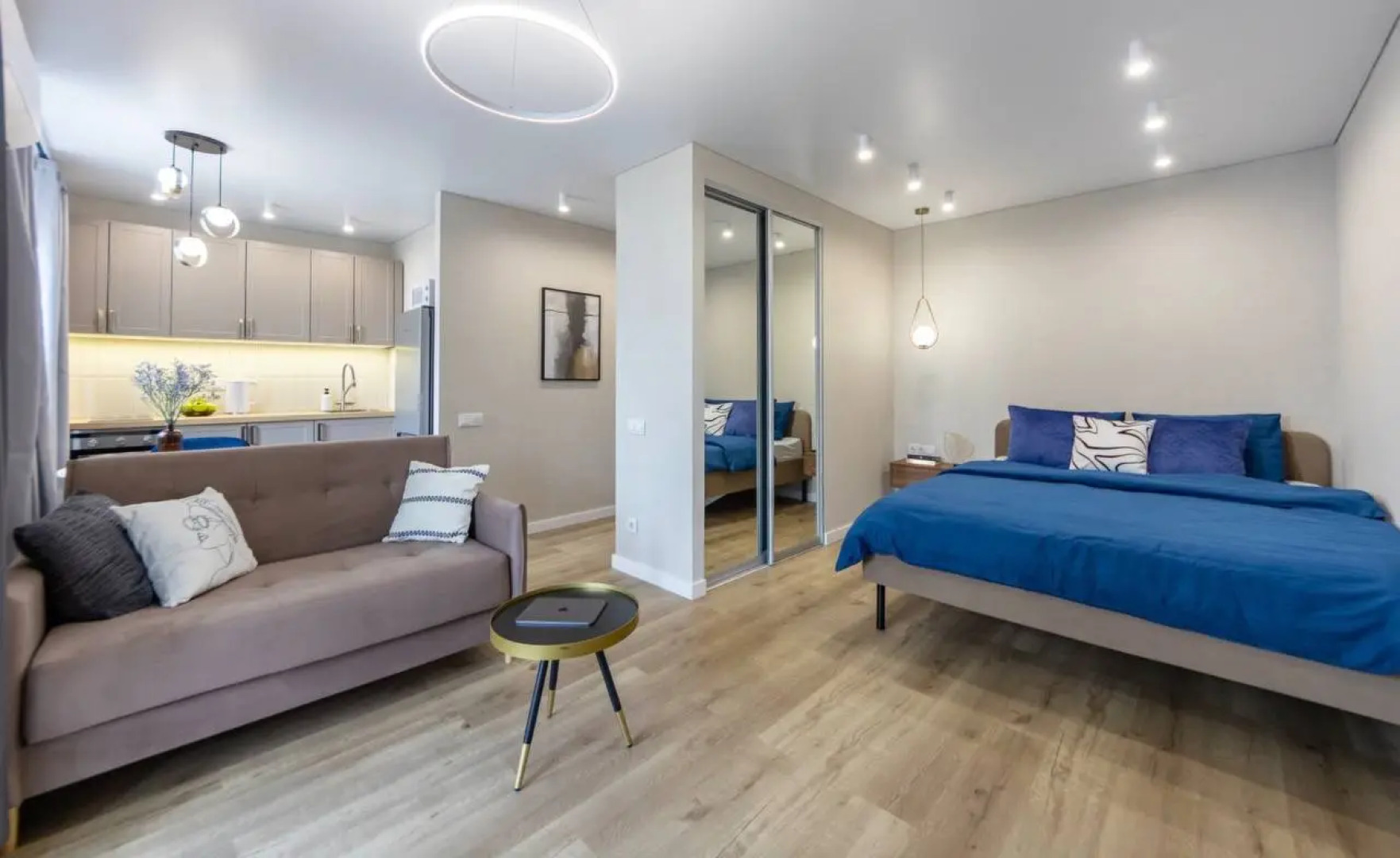 Квартира Студия с Дизайнерским Ремонтом