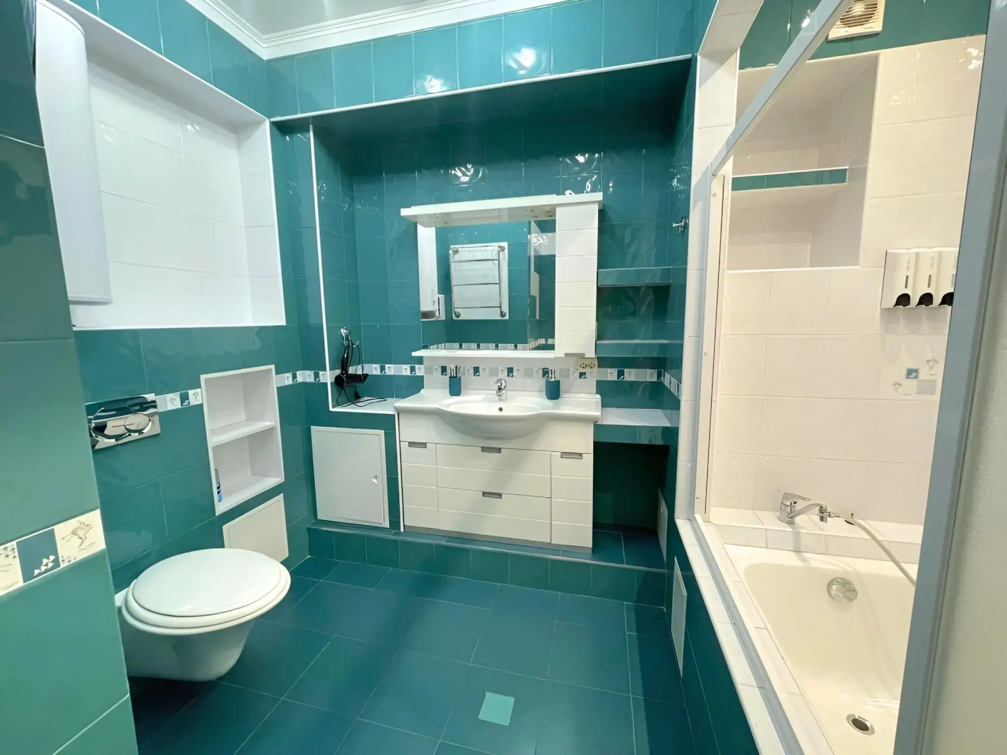 Квартира для большой семьи в курортной зоне Пятигорска с балконом и видом на гору Машук