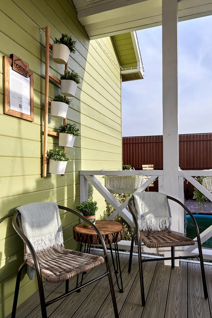 Частный дом в стиле эко-прованс