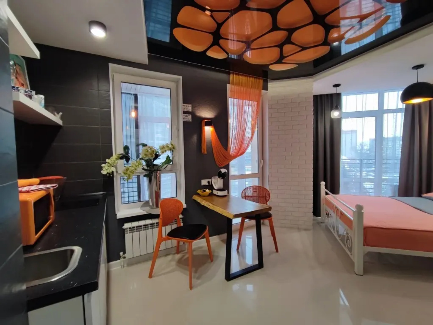 Апартаменты ЖК Автограф Оранжевый закат