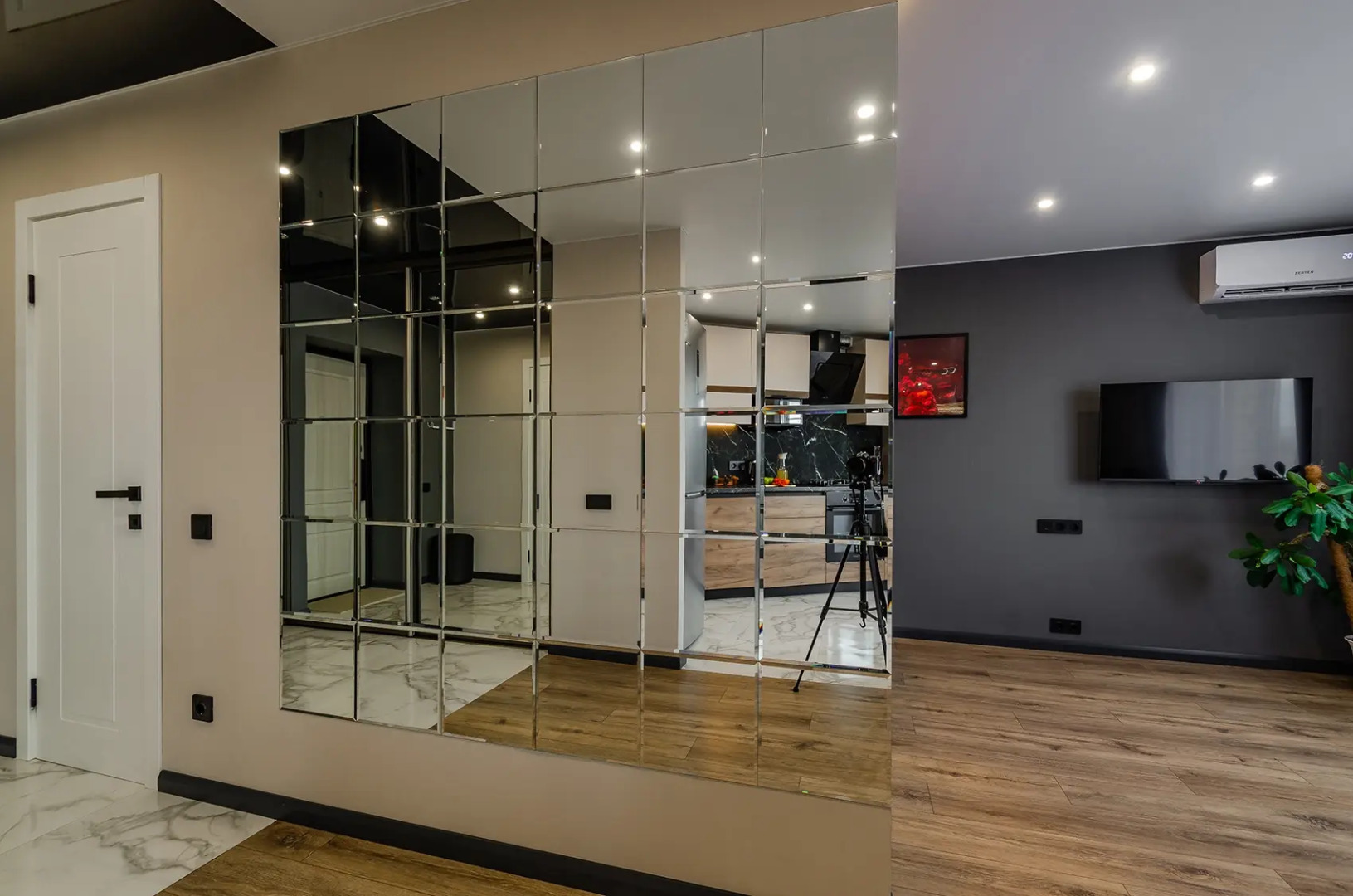 Квартира Изящная 1 комнатная с видом на Волгу