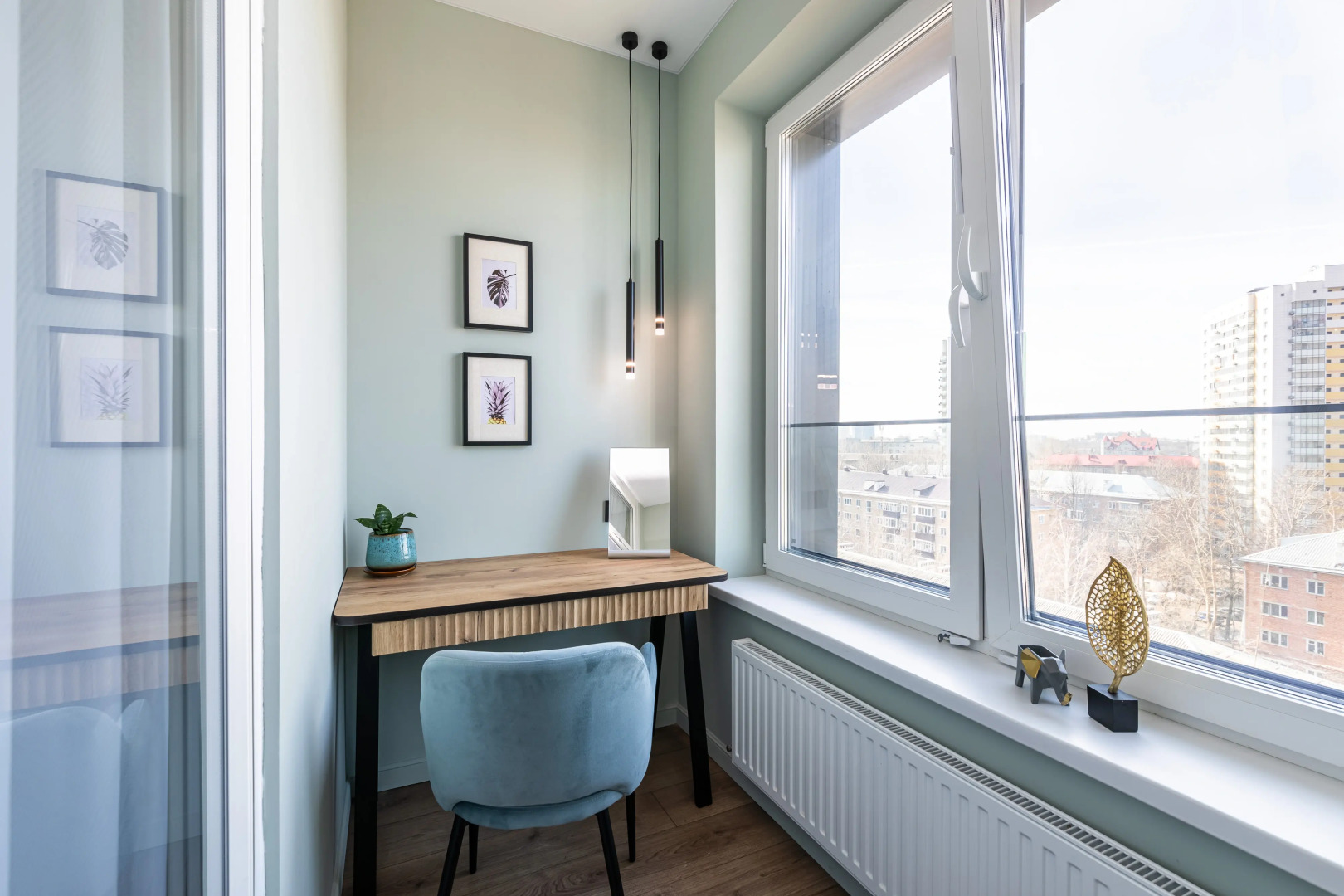 Квартира с красивым видом на город ЖК Уникум Новаторов 8а