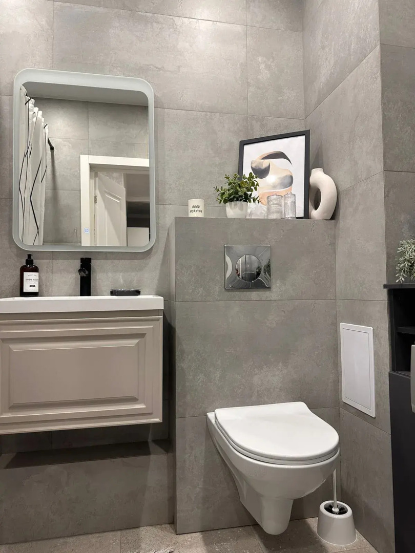 Квартира Стильная новая евродвушка рядом с Ривьерой