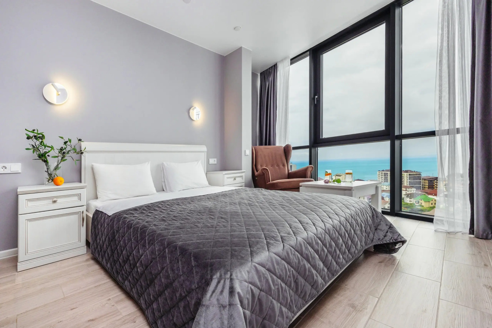 Апартаменты Морская звезда рядом с шикарным видом на море