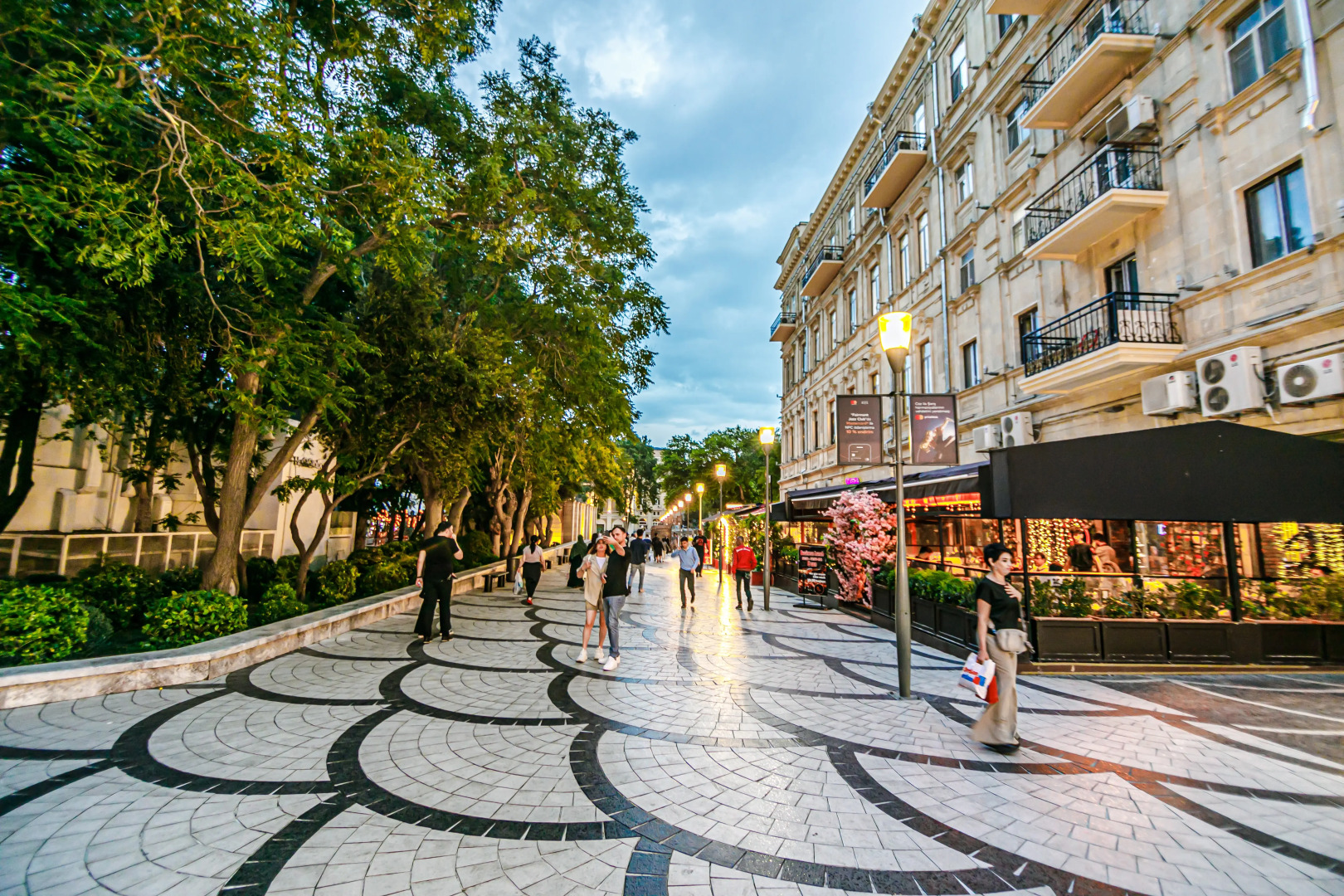 Апартаменты Lux apartment Nizami Street