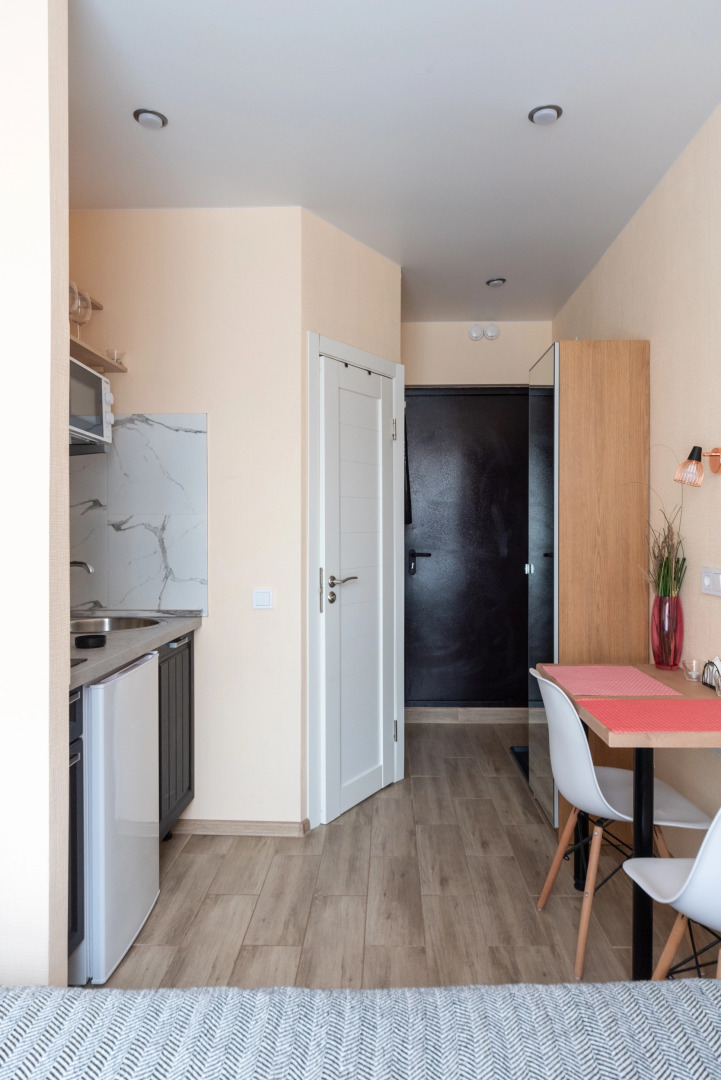 Студия с панорамными окнами