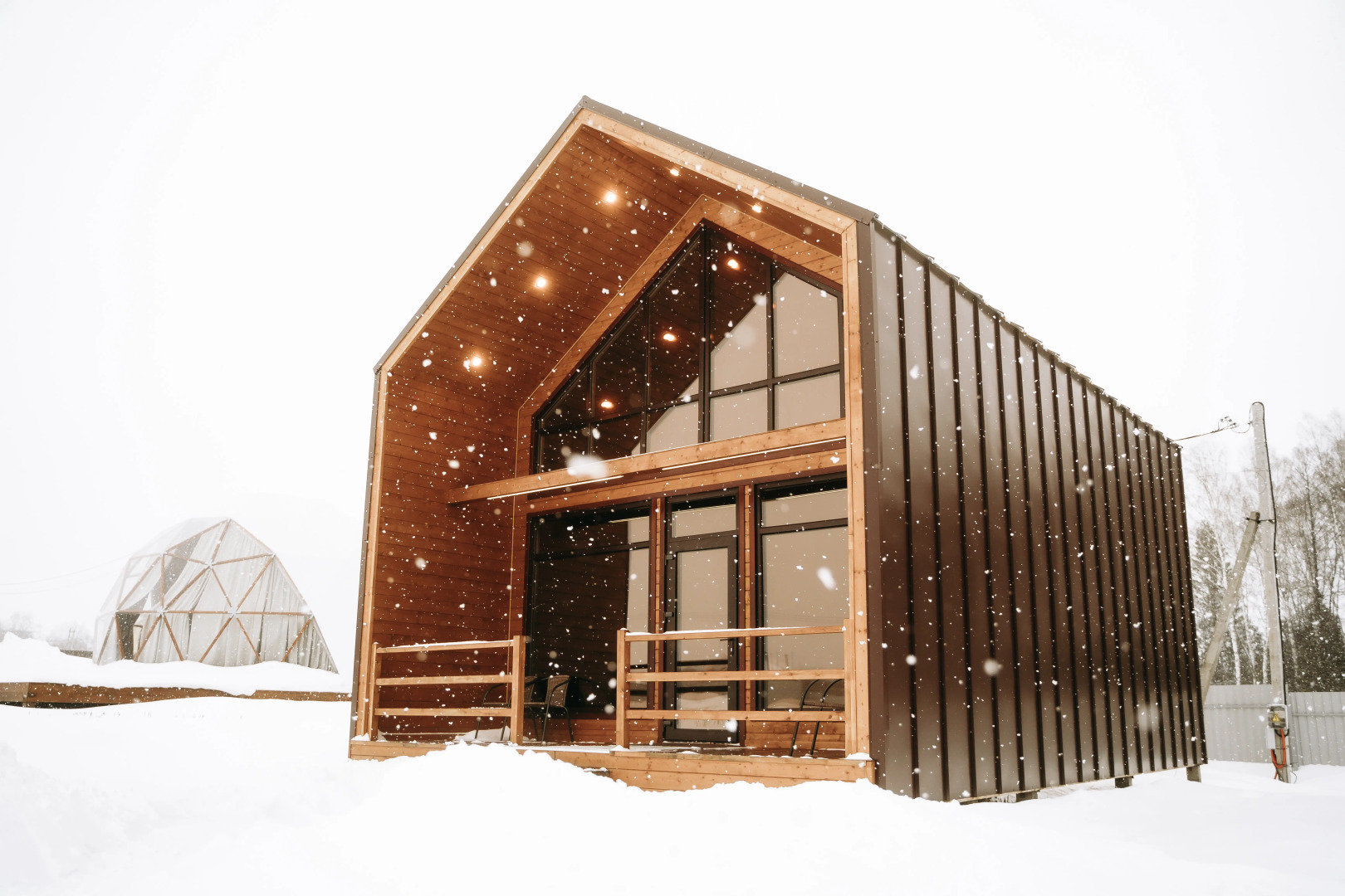 Гостевой дом в стиле «Барнхаус»