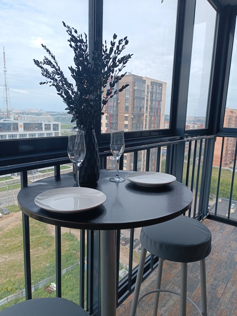 Апартаменты Комфорт с шикарным видом на город