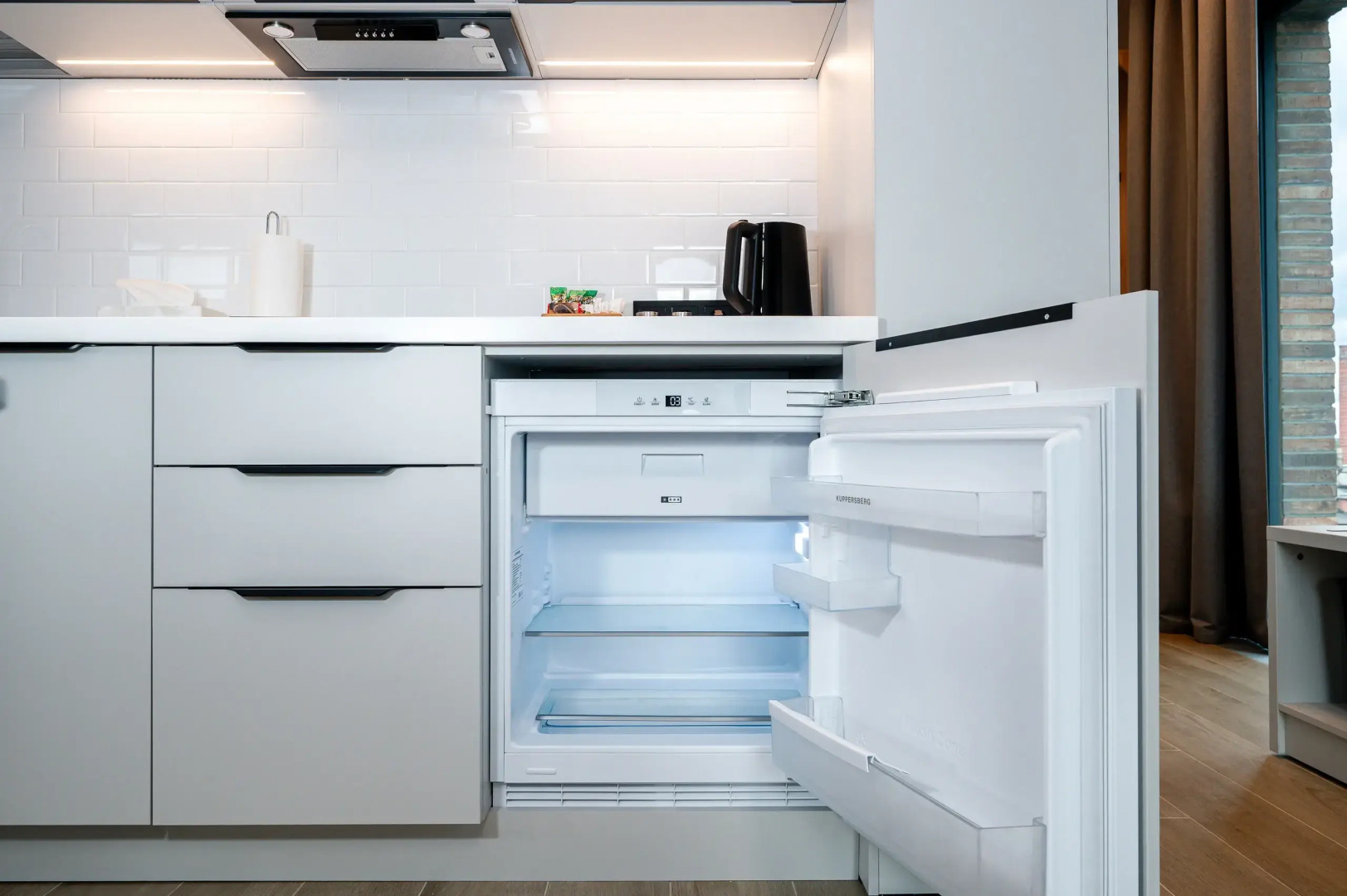 Апартаменты с большими окнами